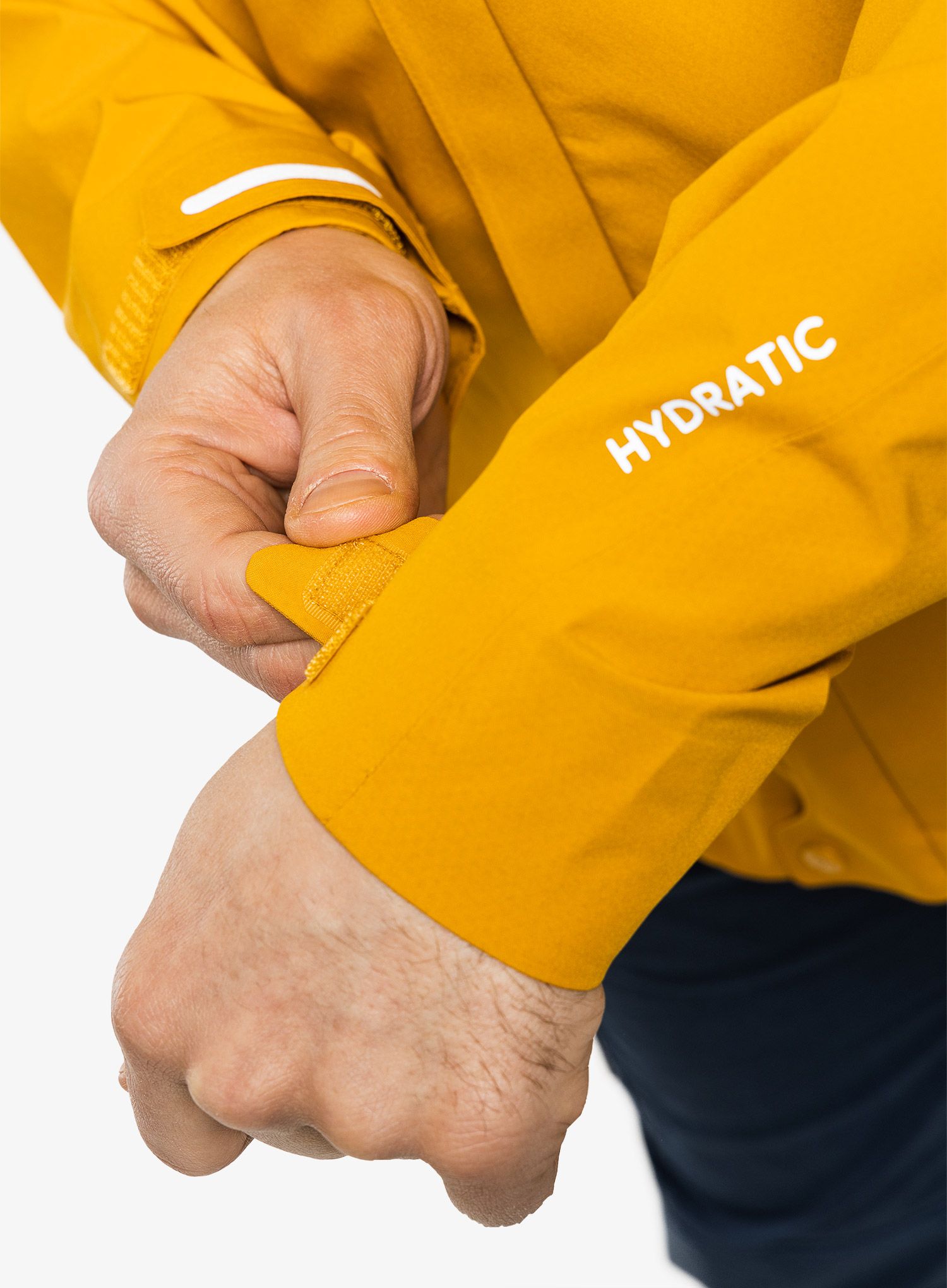 Куртка дощовик Fjallraven HC Hydratic Trail Jacket - mustard yellow