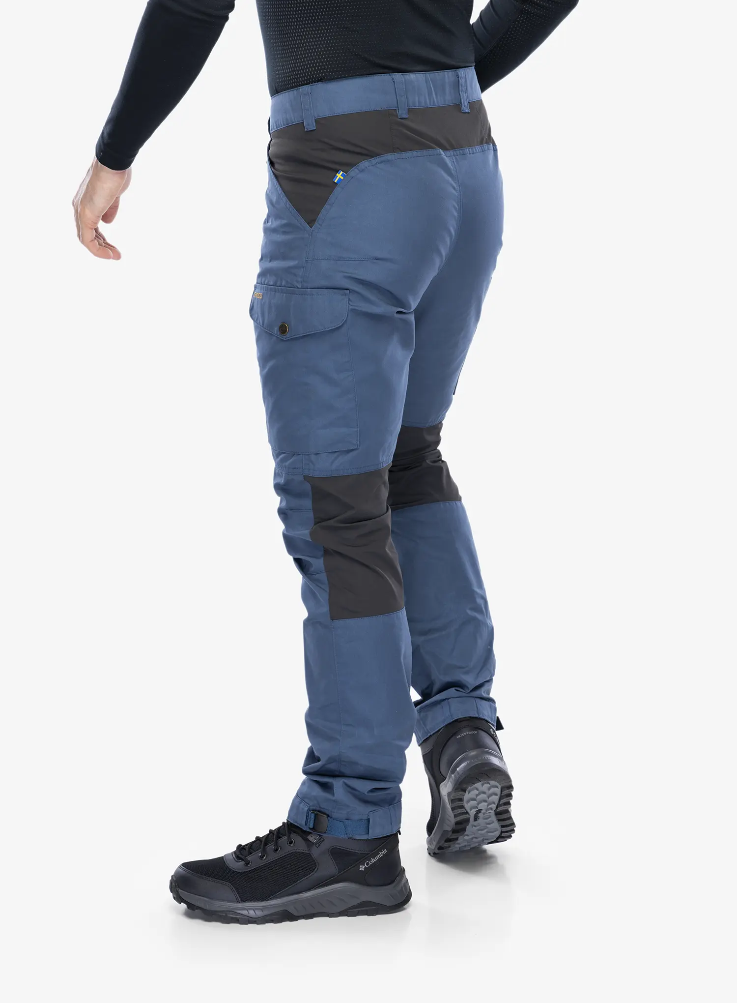 Штани туристичні Fjallraven Kaipak Trousers - uncle blue/grey