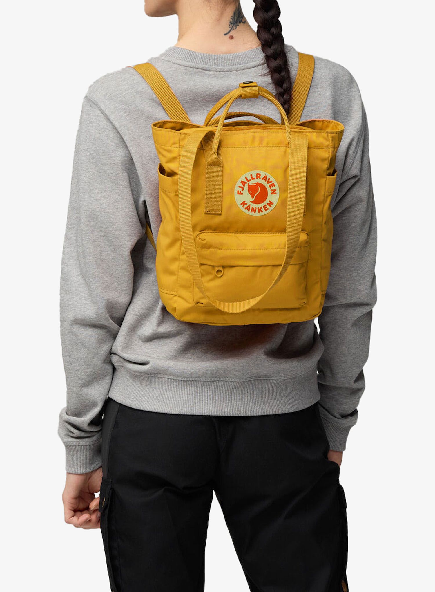 Рюкзак міський Fjallraven Kanken Totepack Mini - ochre