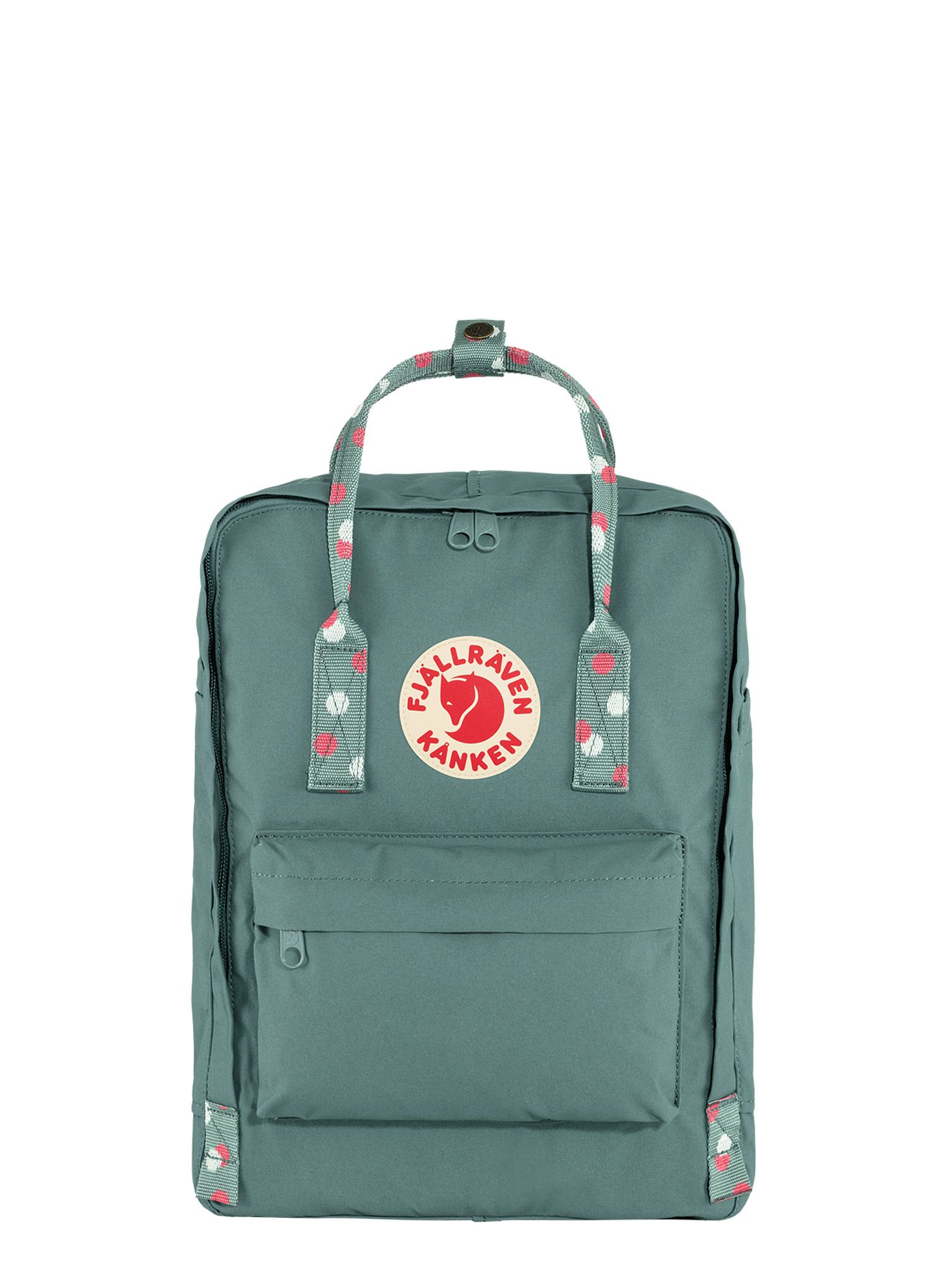 Рюкзак Fjallraven Kanken - frost green/confetti pattern