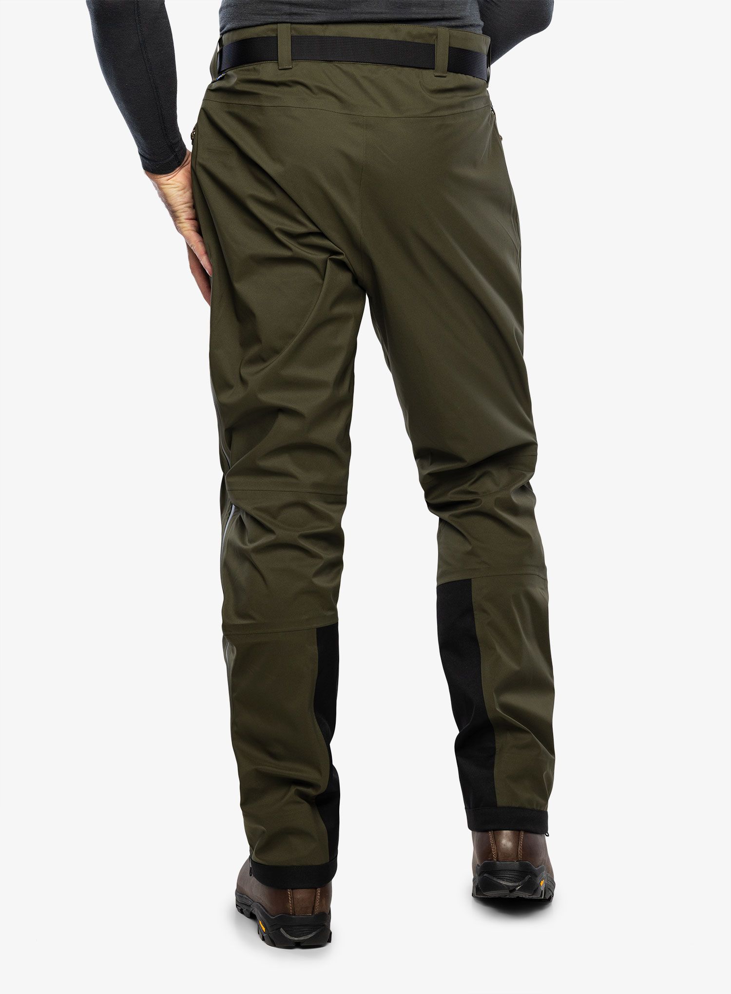 Штани Fjallraven Keb Eco-Shell Trousers - deep forest