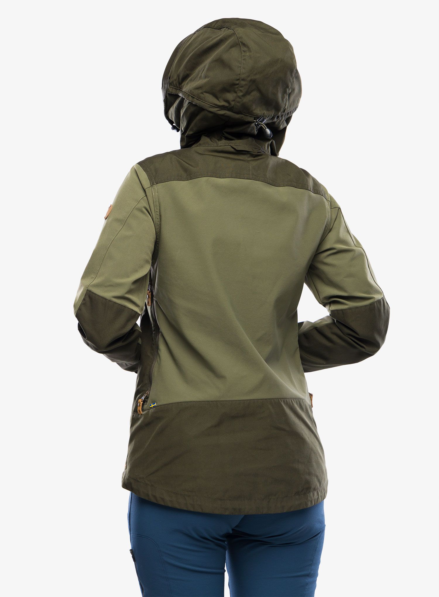 Куртка жіноча Fjallraven Keb Jacket - deep forest/laurel green