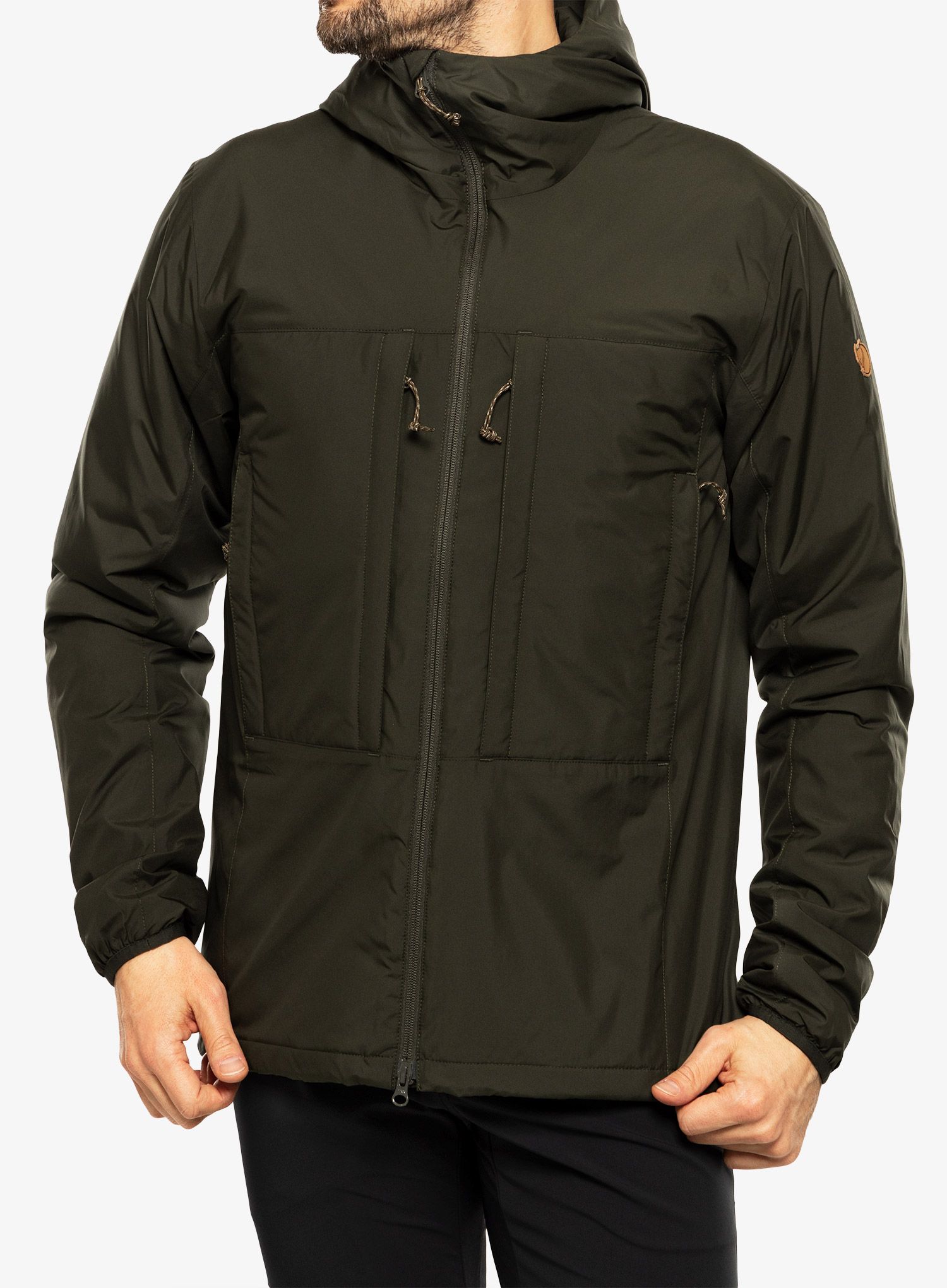 Куртка утеплена Fjallraven Keb Wool Padded Jacket - deep forest