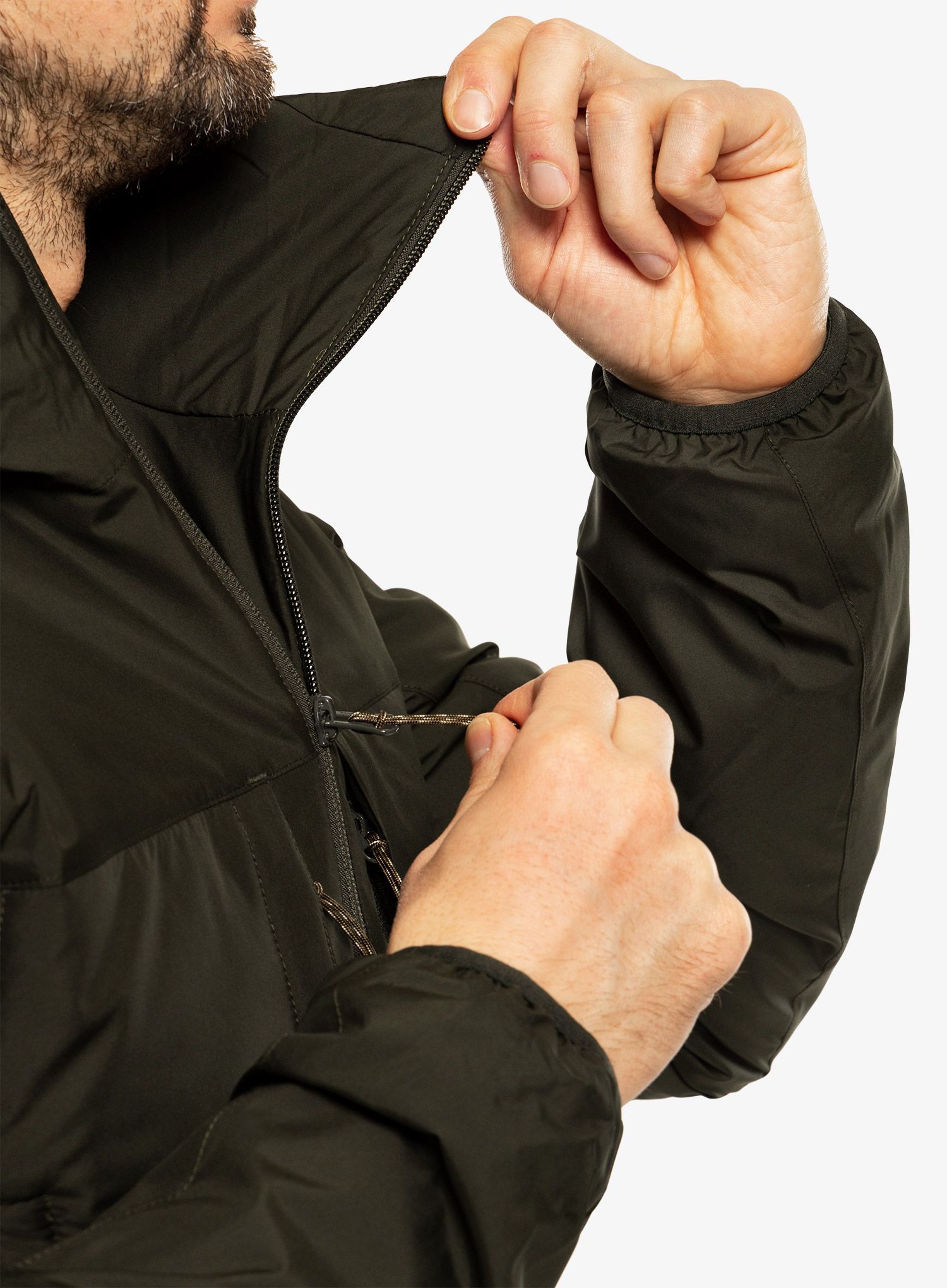 Куртка утеплена Fjallraven Keb Wool Padded Jacket - deep forest