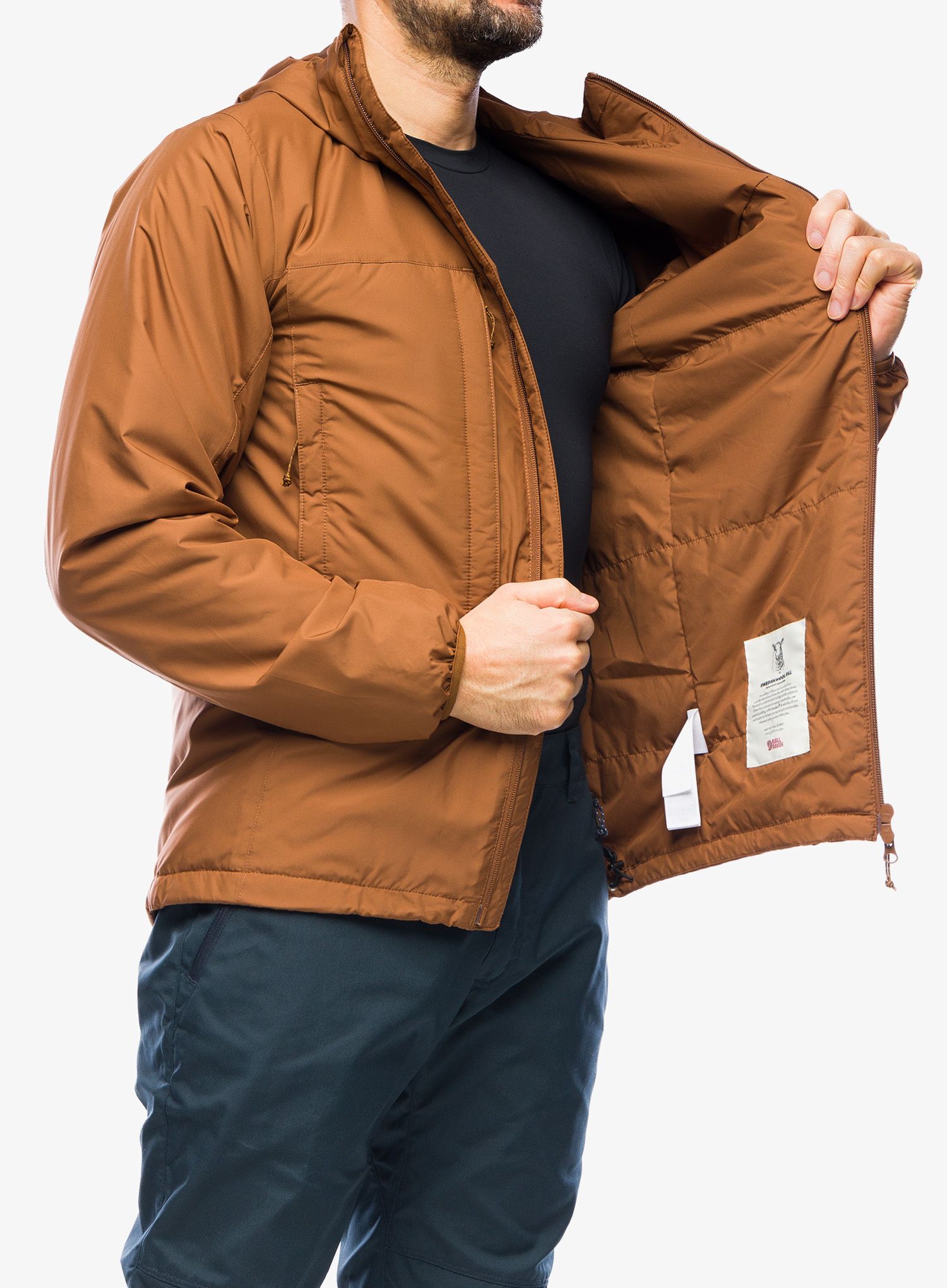Куртка утеплена Fjallraven Keb Wool Padded Jacket - timber brown