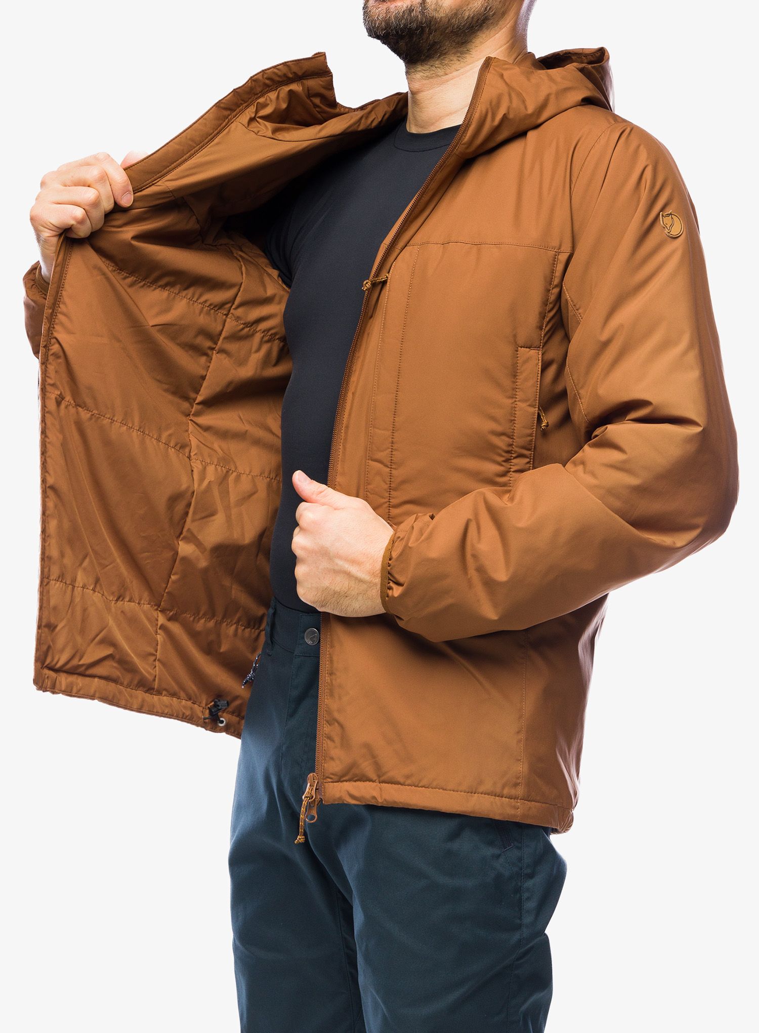 Куртка утеплена Fjallraven Keb Wool Padded Jacket - timber brown