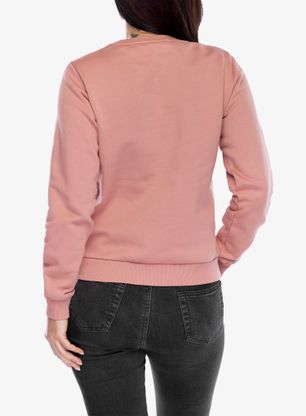 Кофта жіноча Fjallraven Logo Sweater - dusty rose/port