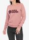 Кофта жіноча Fjallraven Logo Sweater - dusty rose/port
