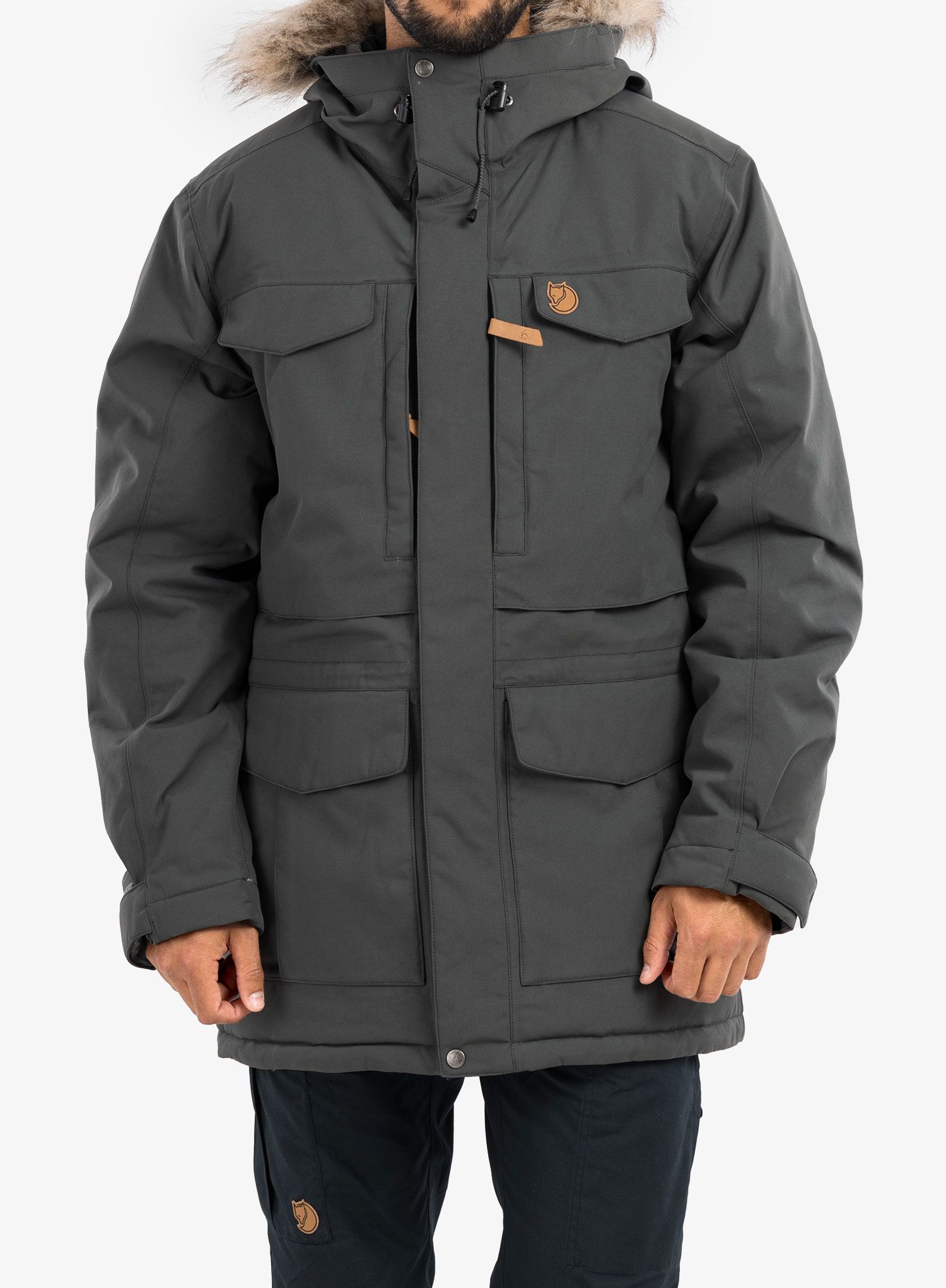 Куртка утеплена Fjallraven Nuuk Parka - basalt
