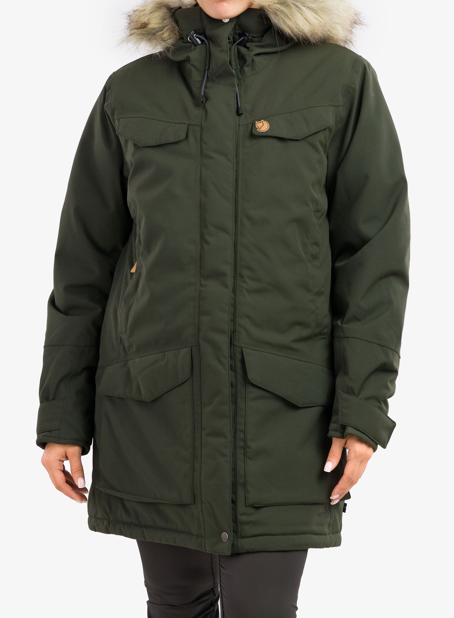 Плащ жіночий Fjallraven Nuuk Parka - deep forest