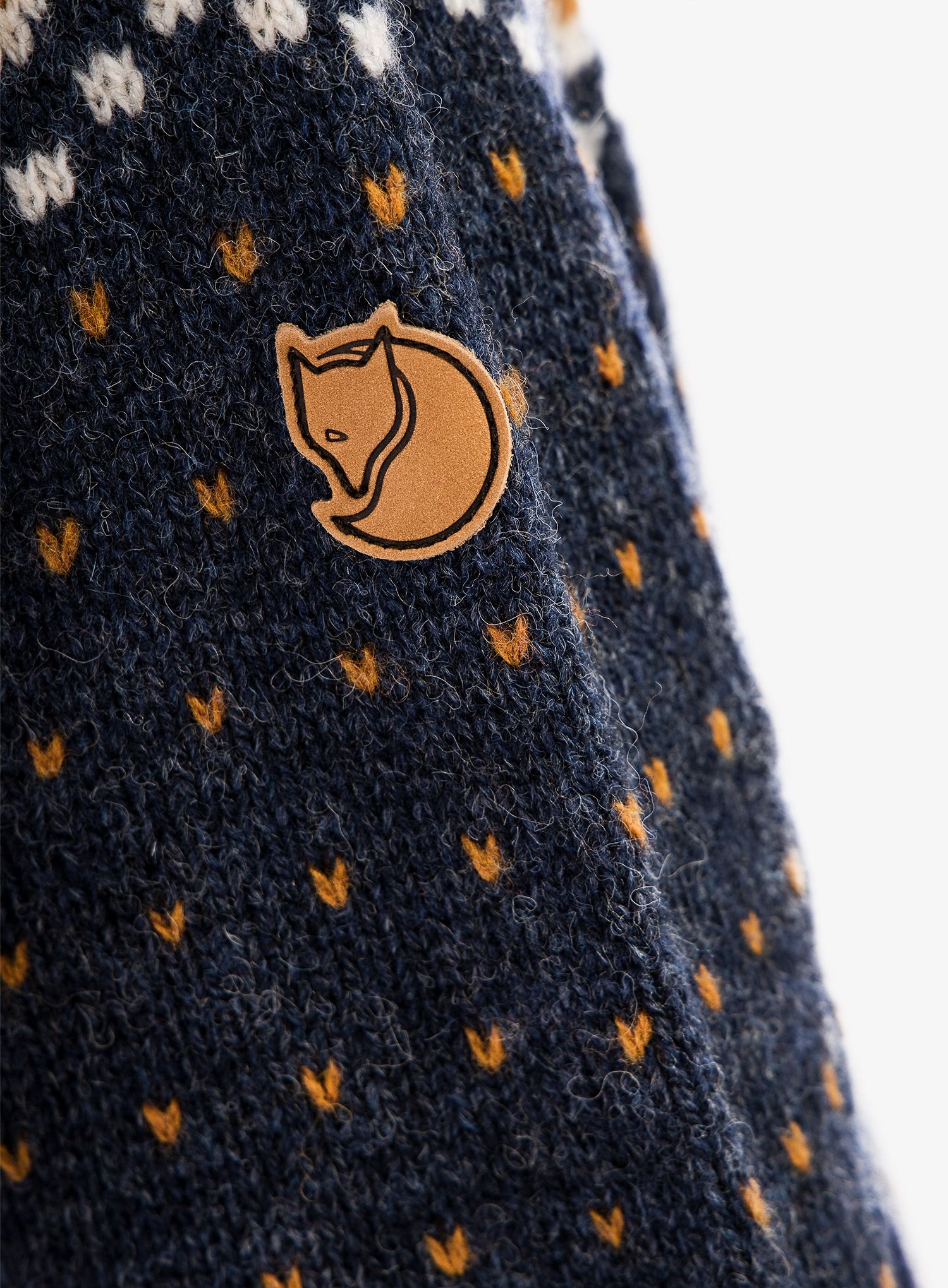 Светр жіночий Fjallraven Övik Knit Roller Neck - navy-dark navy