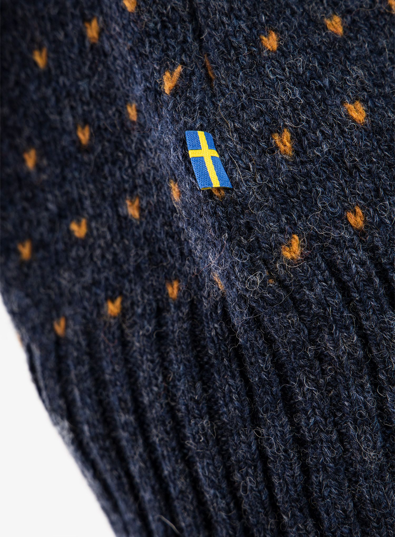 Светр жіночий Fjallraven Övik Knit Roller Neck - navy-dark navy