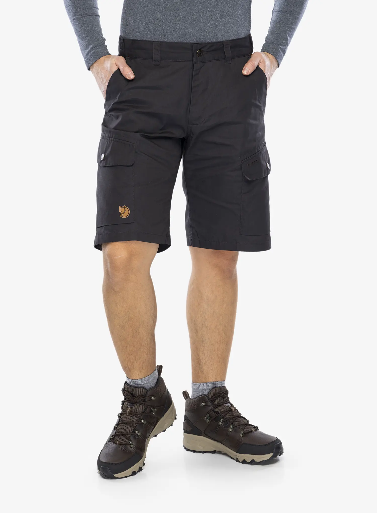 Шорти туристичні Fjallraven Ruaha Shorts - dark grey