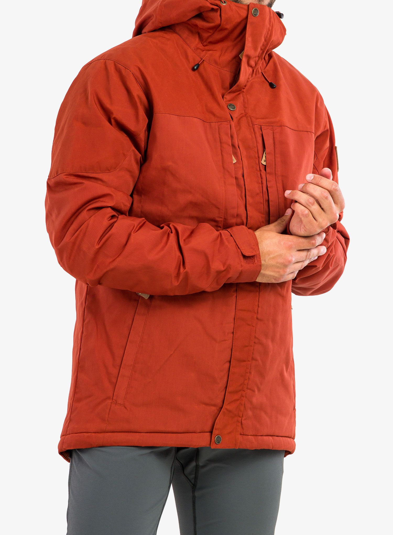Куртка зимова Fjallraven Skogso Padded Jacket - autumn leaf
