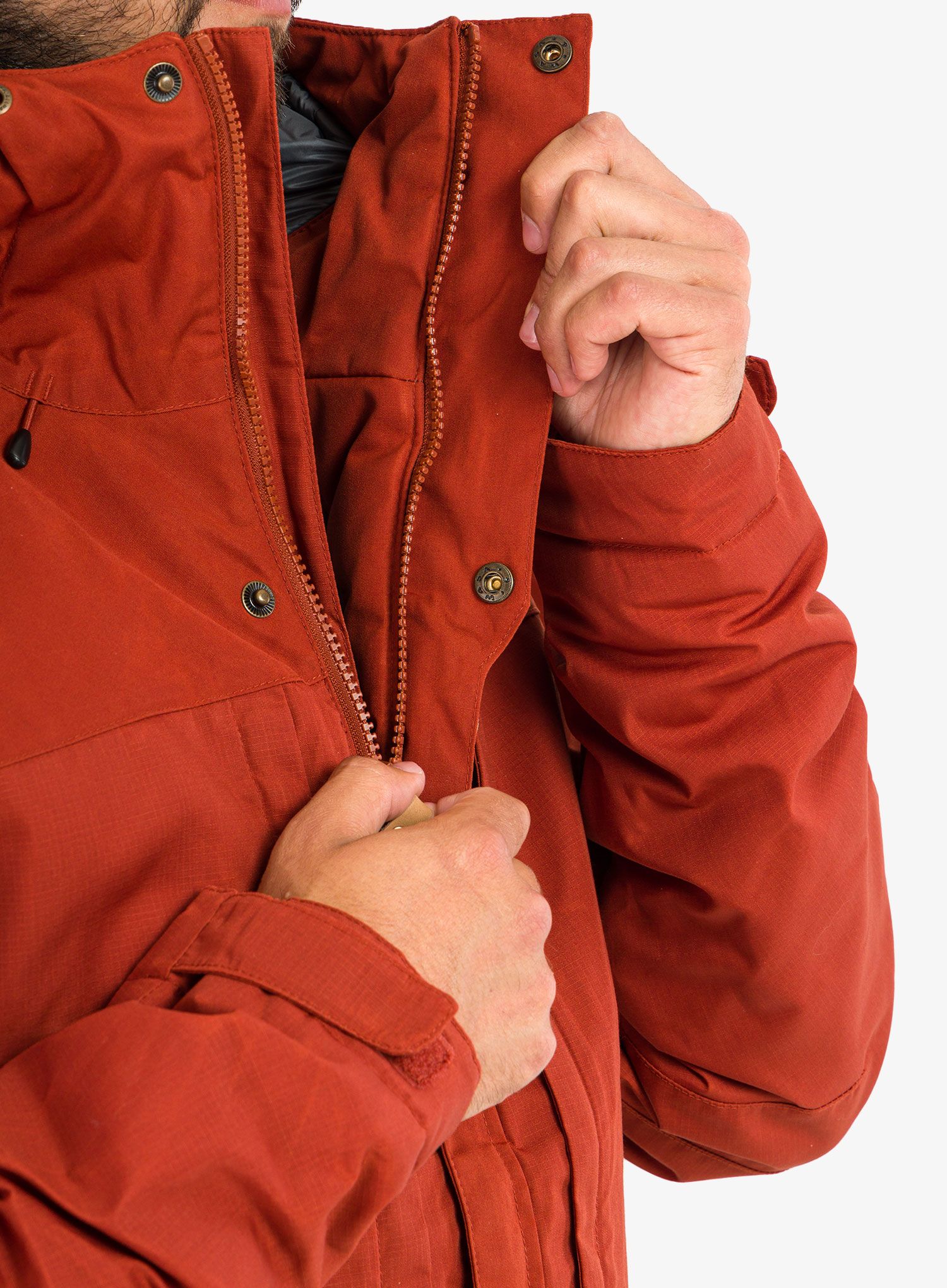 Куртка зимова Fjallraven Skogso Padded Jacket - autumn leaf