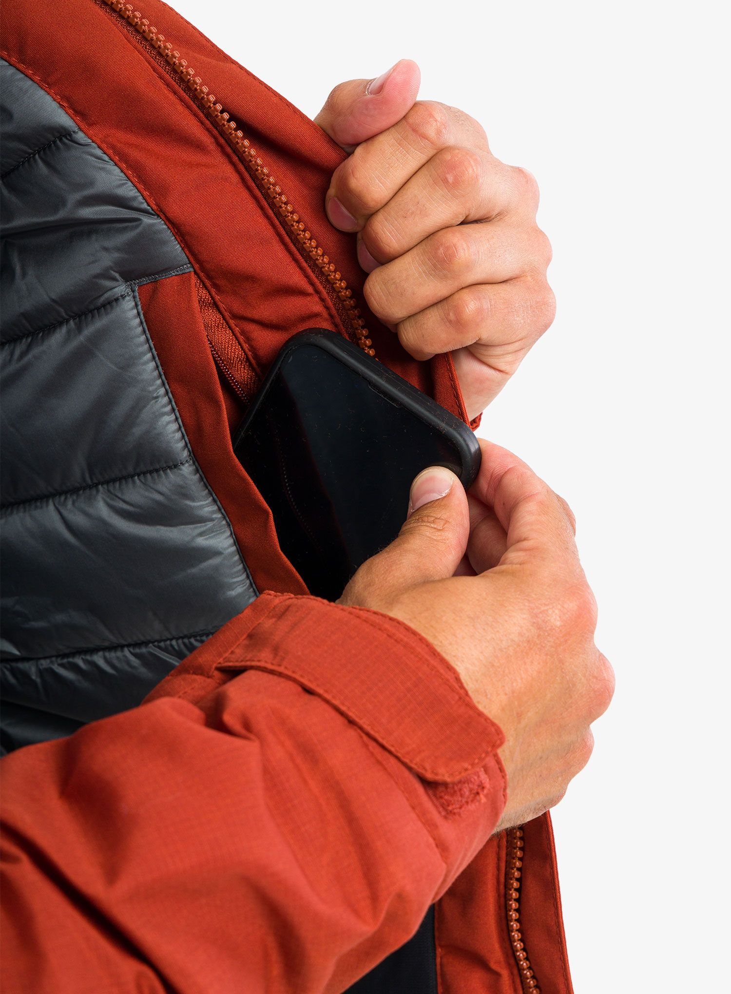 Куртка зимова Fjallraven Skogso Padded Jacket - autumn leaf