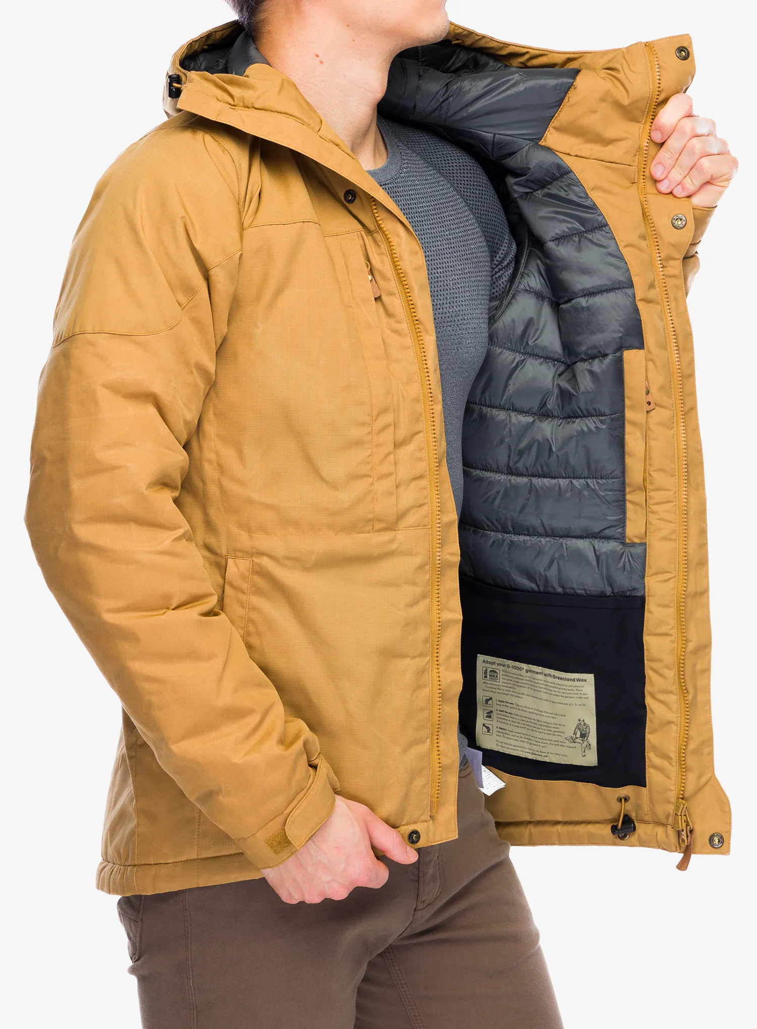 Куртка зимова Fjallraven Skogso Padded Jacket - buckwheat brown