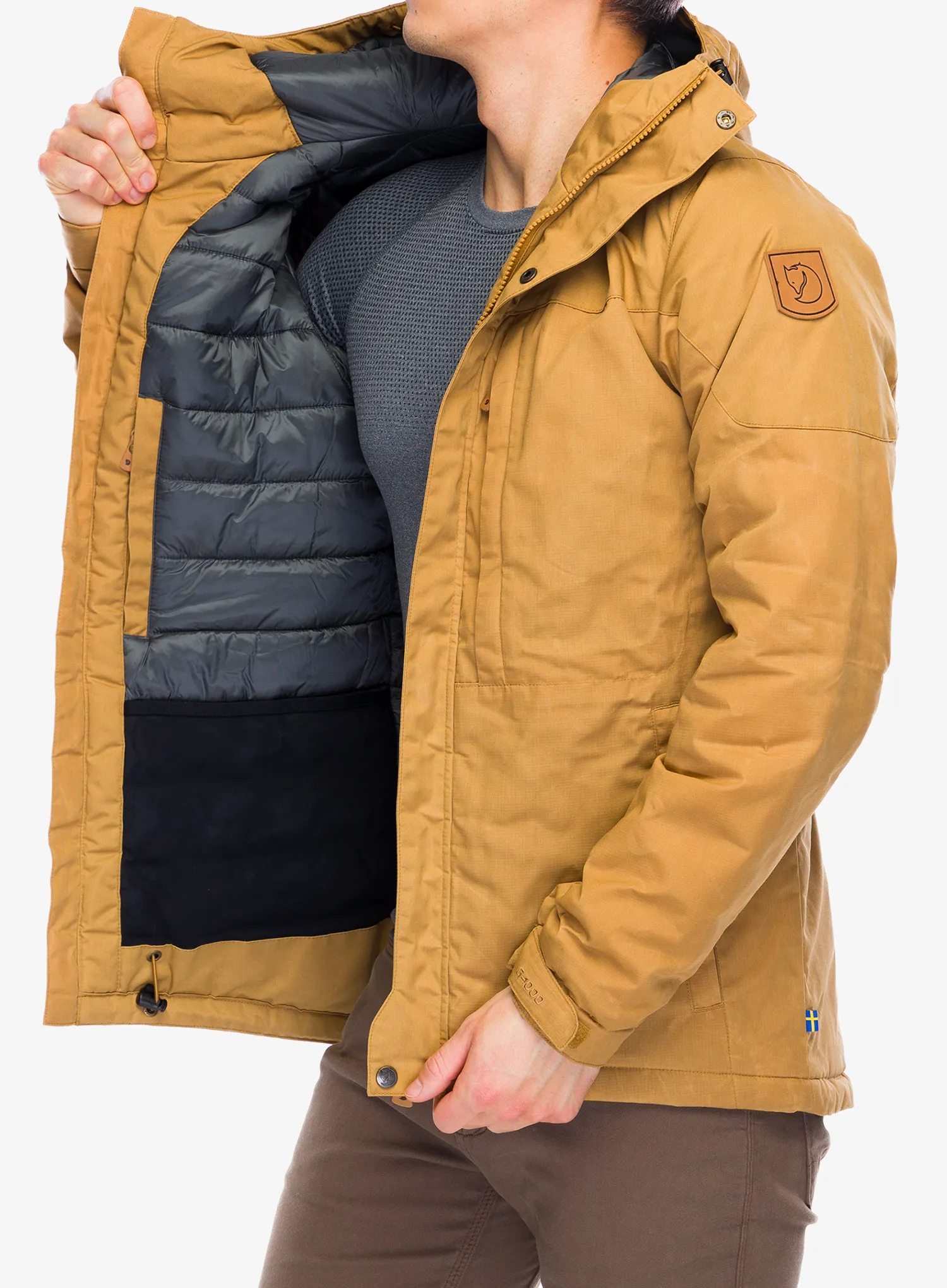 Куртка зимова Fjallraven Skogso Padded Jacket - buckwheat brown