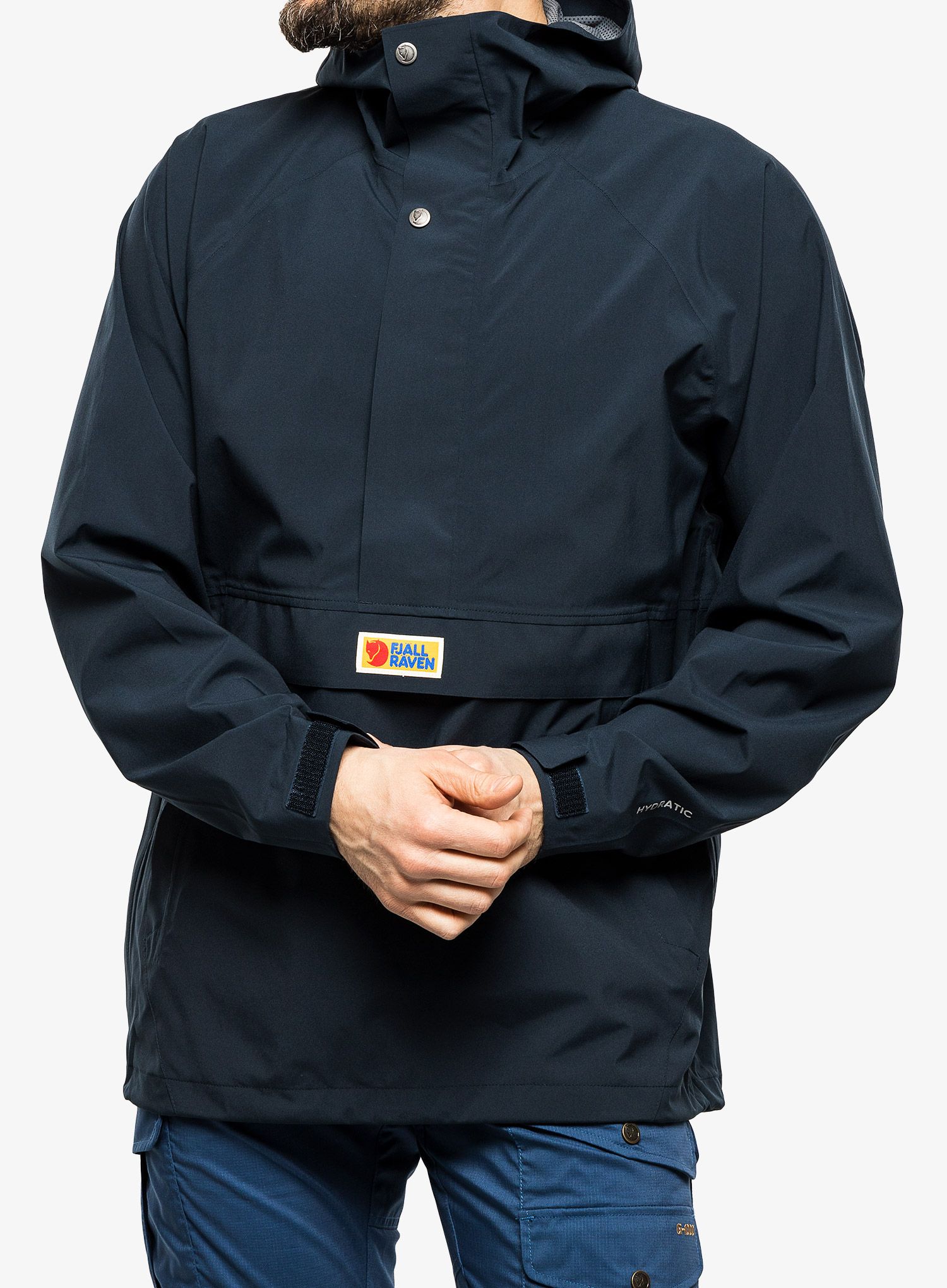 Куртка дощовик Fjallraven Vardag Hydratic Anorak - dark navy