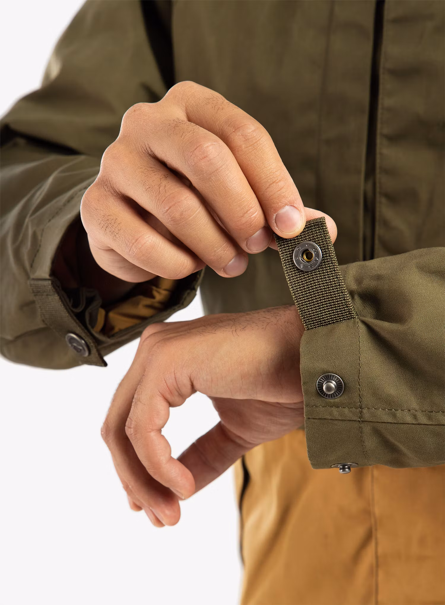 Куртка утеплена Fjallraven Vardag Lite Padded Jacket - laurel green/buckwheat brown