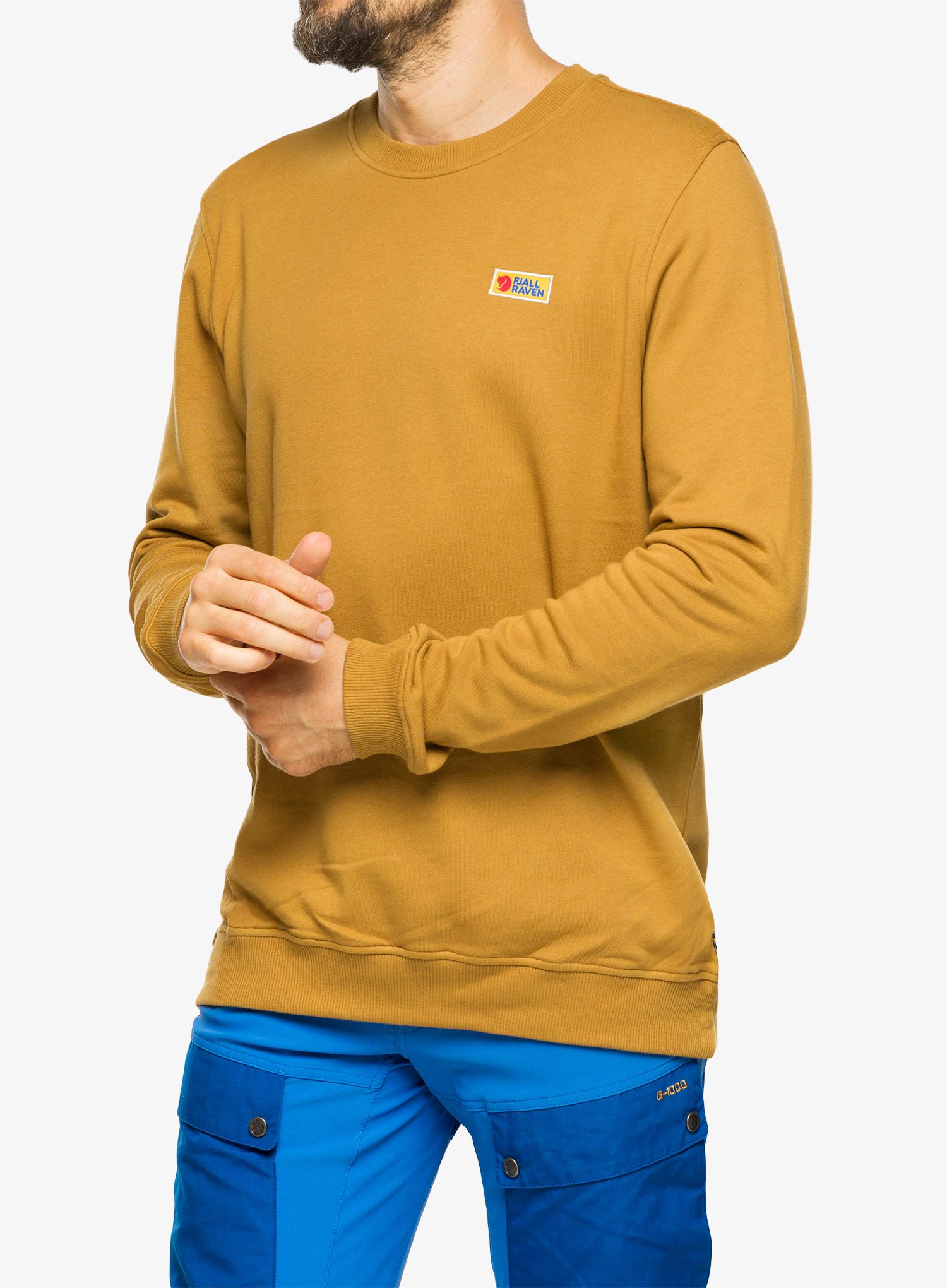 Кофта Fjallraven Vardag Sweater - buckwheat brown