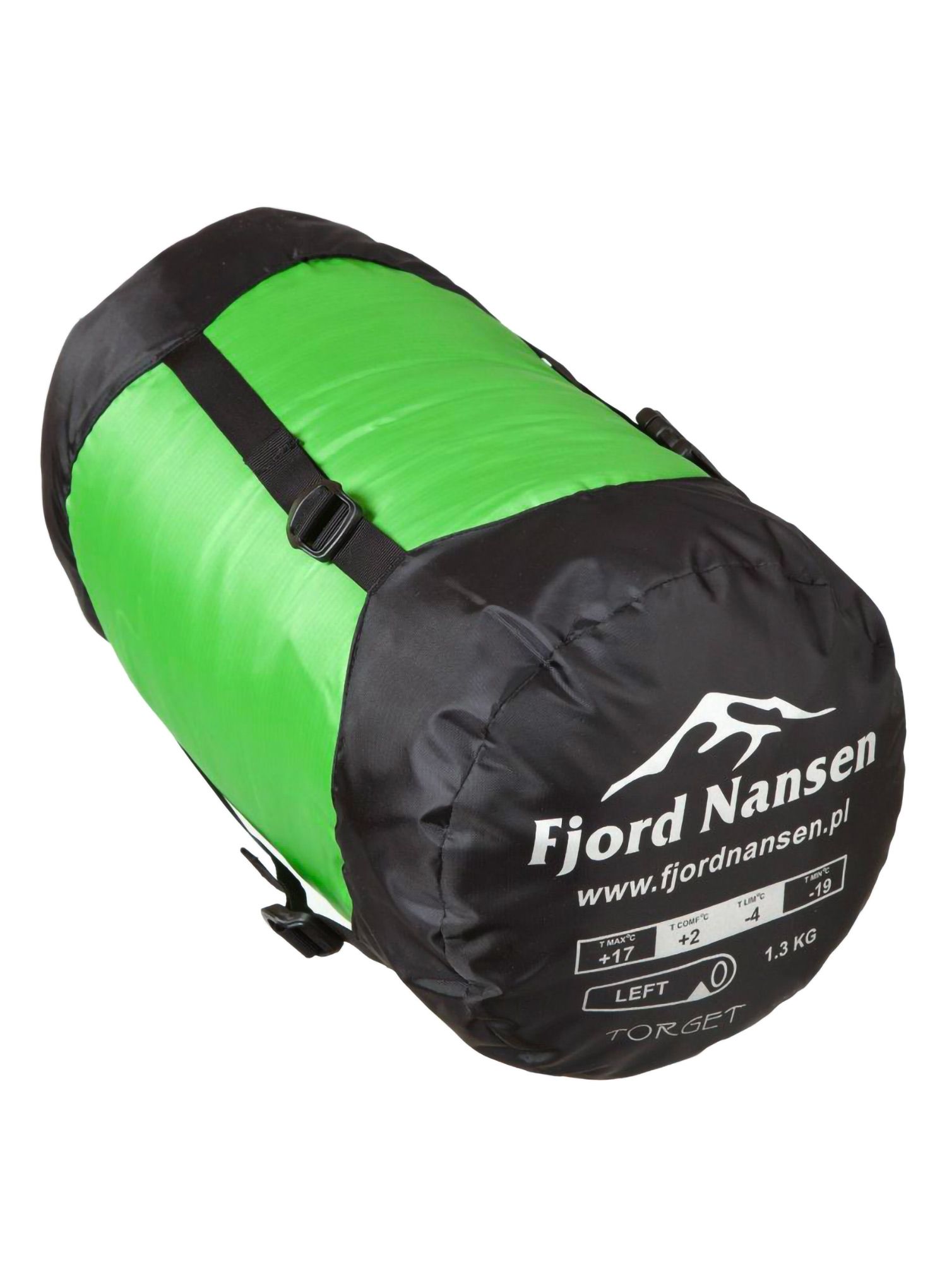 Спальний мішок синтетичний Fjord Nansen Torget Mid (178 cm) - emerald/emerald
