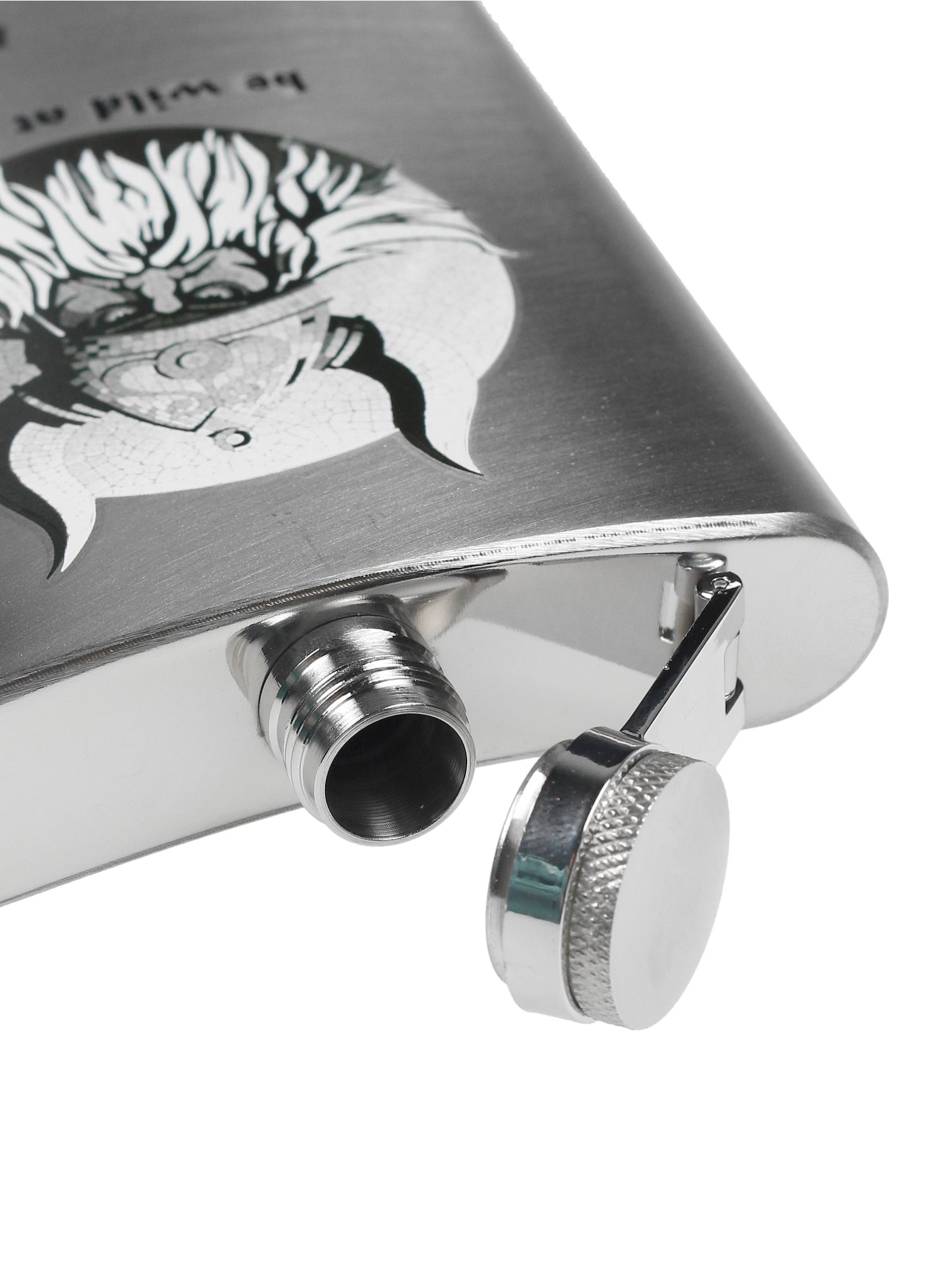 Фляга Fjord Nansen Vill Viking Hip Flask - silver