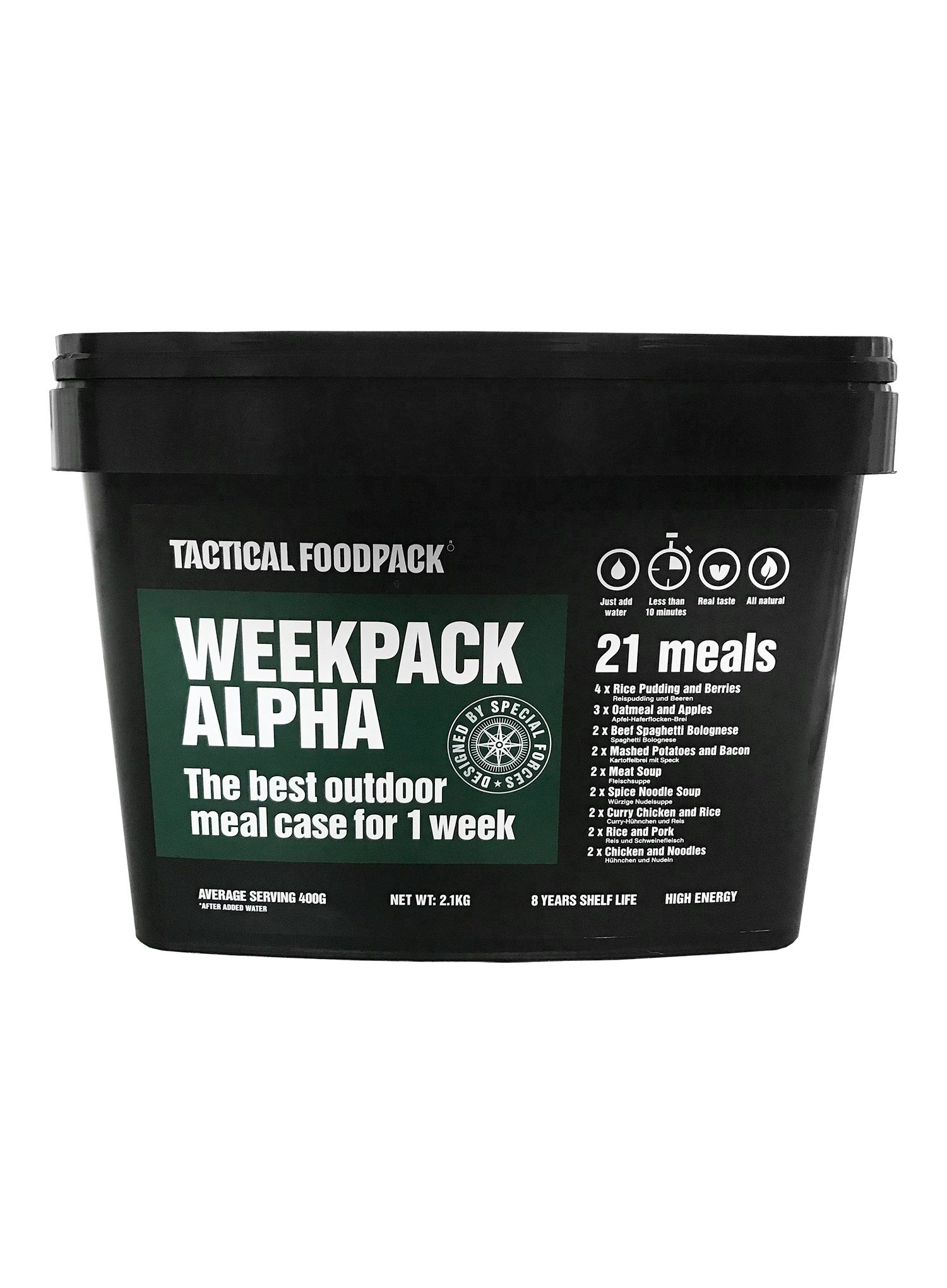 Набір Tactical FoodPack WeekPack Alpha