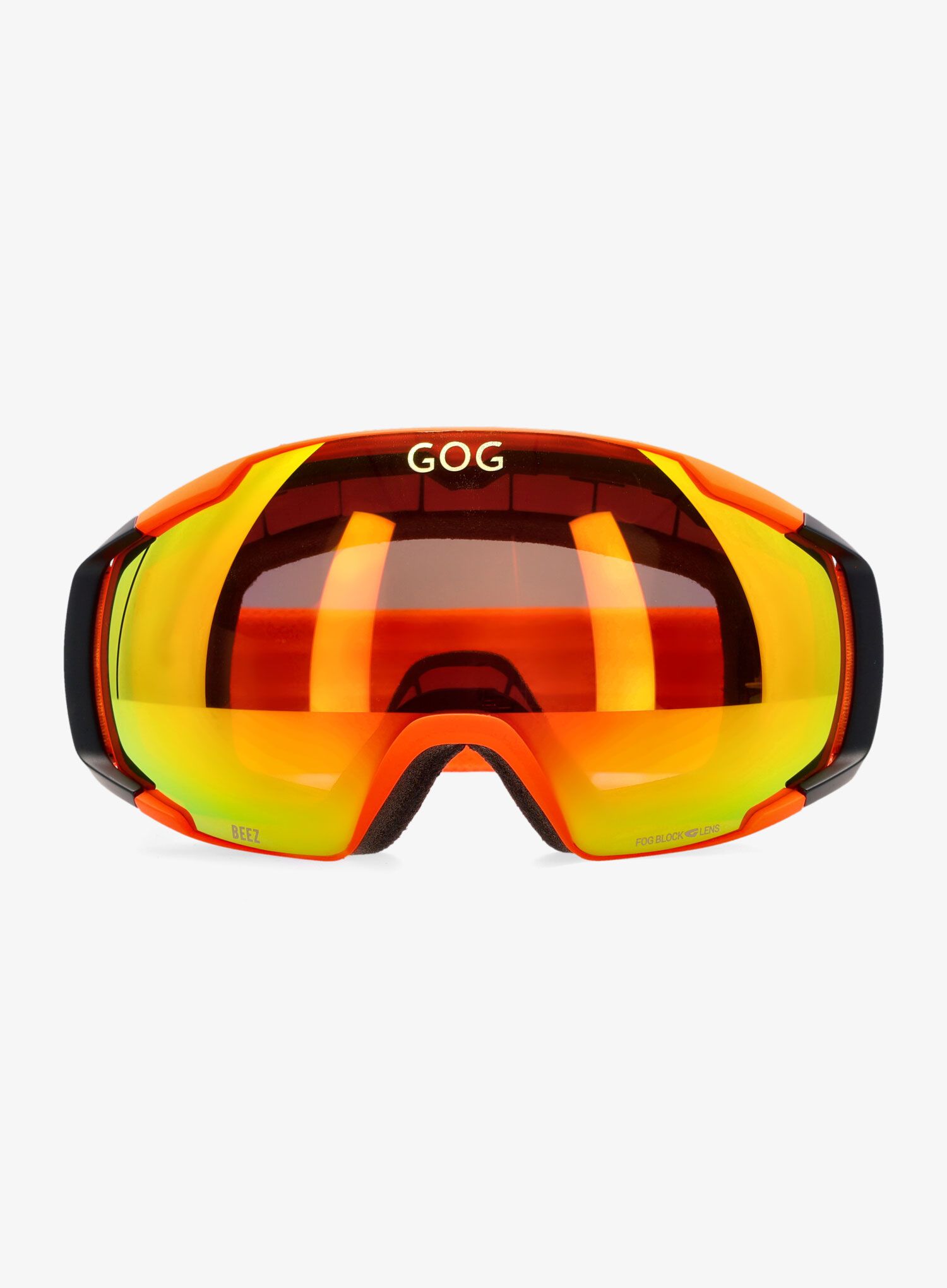Окуляри лижні GOG Beez - matt neon orange/poly.red