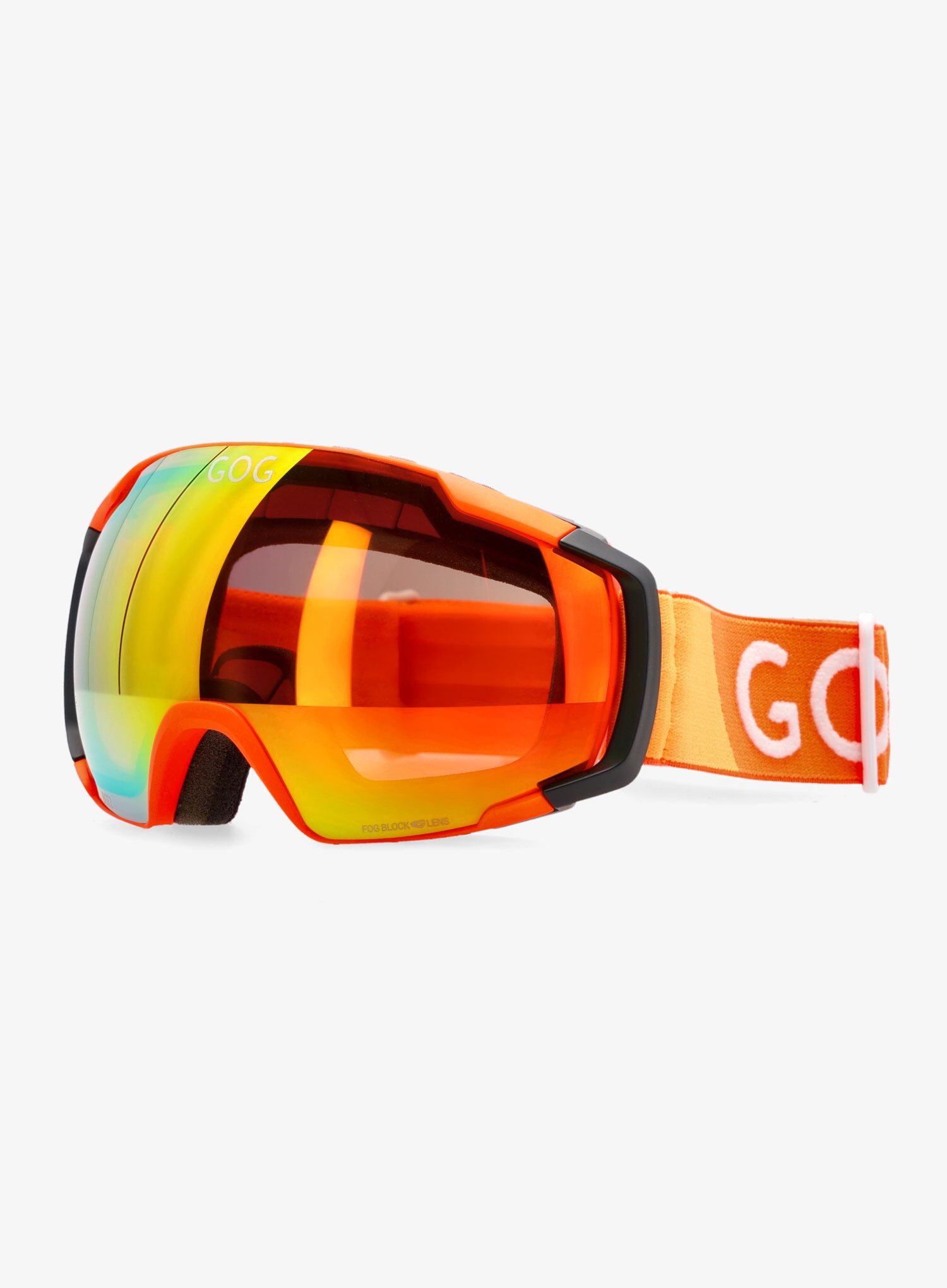Окуляри лижні GOG Beez - matt neon orange/poly.red