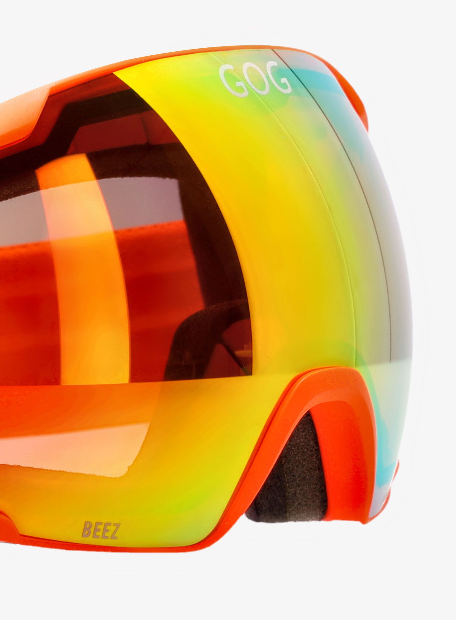 Окуляри лижні GOG Beez - matt neon orange/poly.red