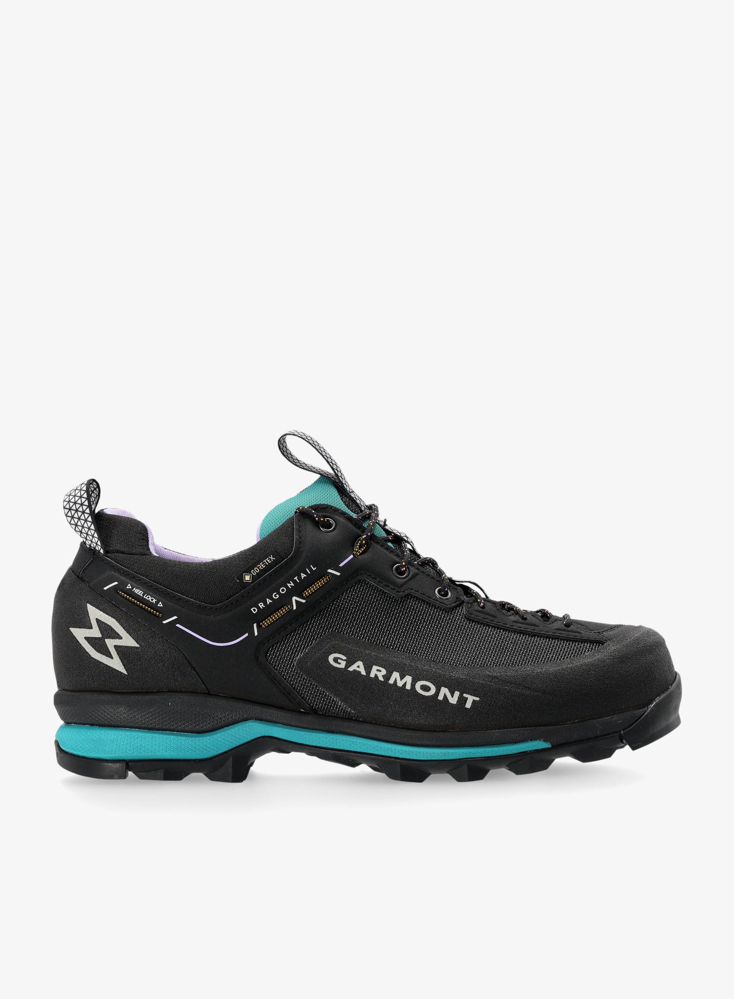 Черевики для походів жіночі Garmont Dragontail Synth GTX - black/lake green