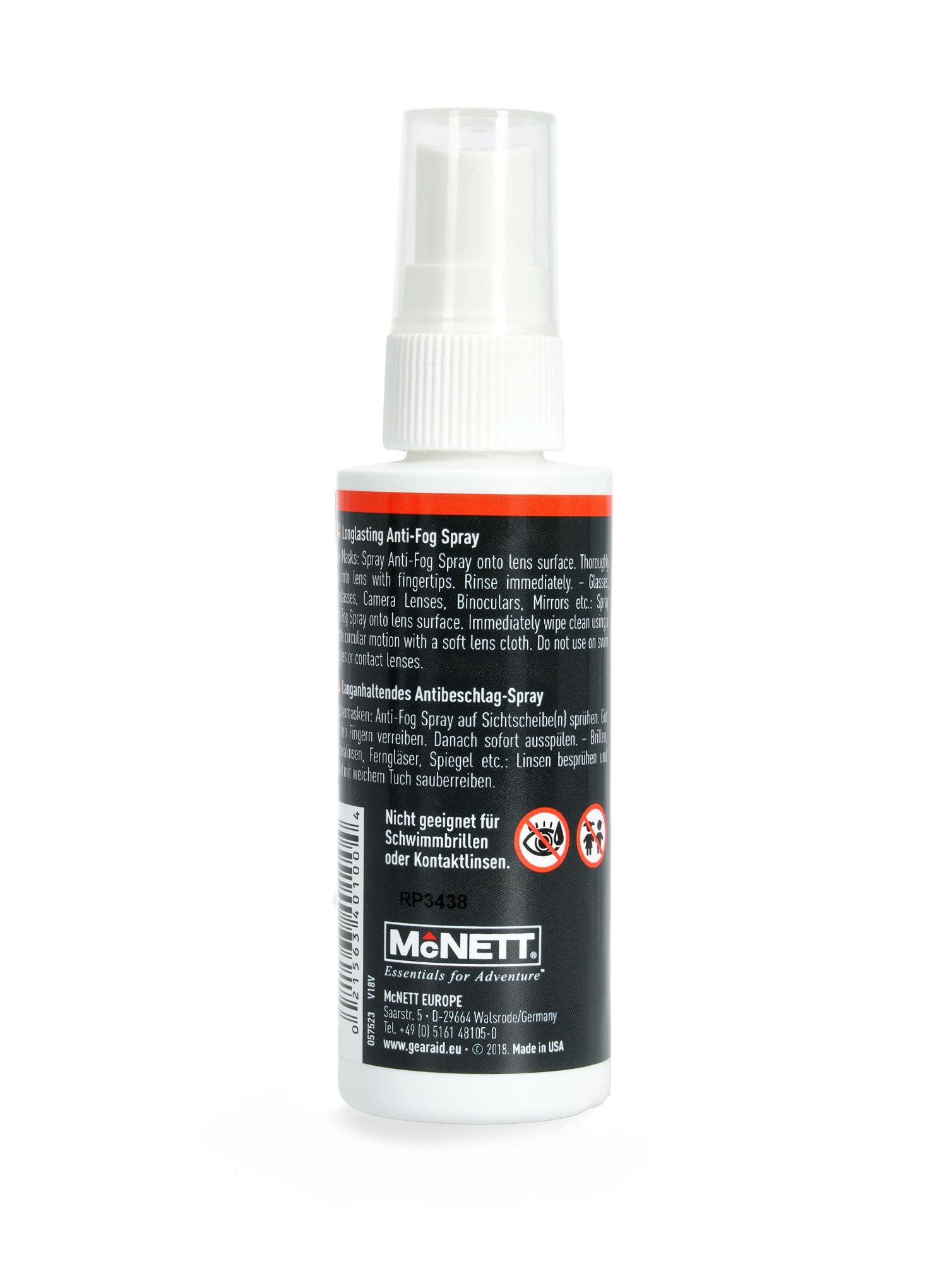 Спрей Gear Aid Anti-Fog Sprey