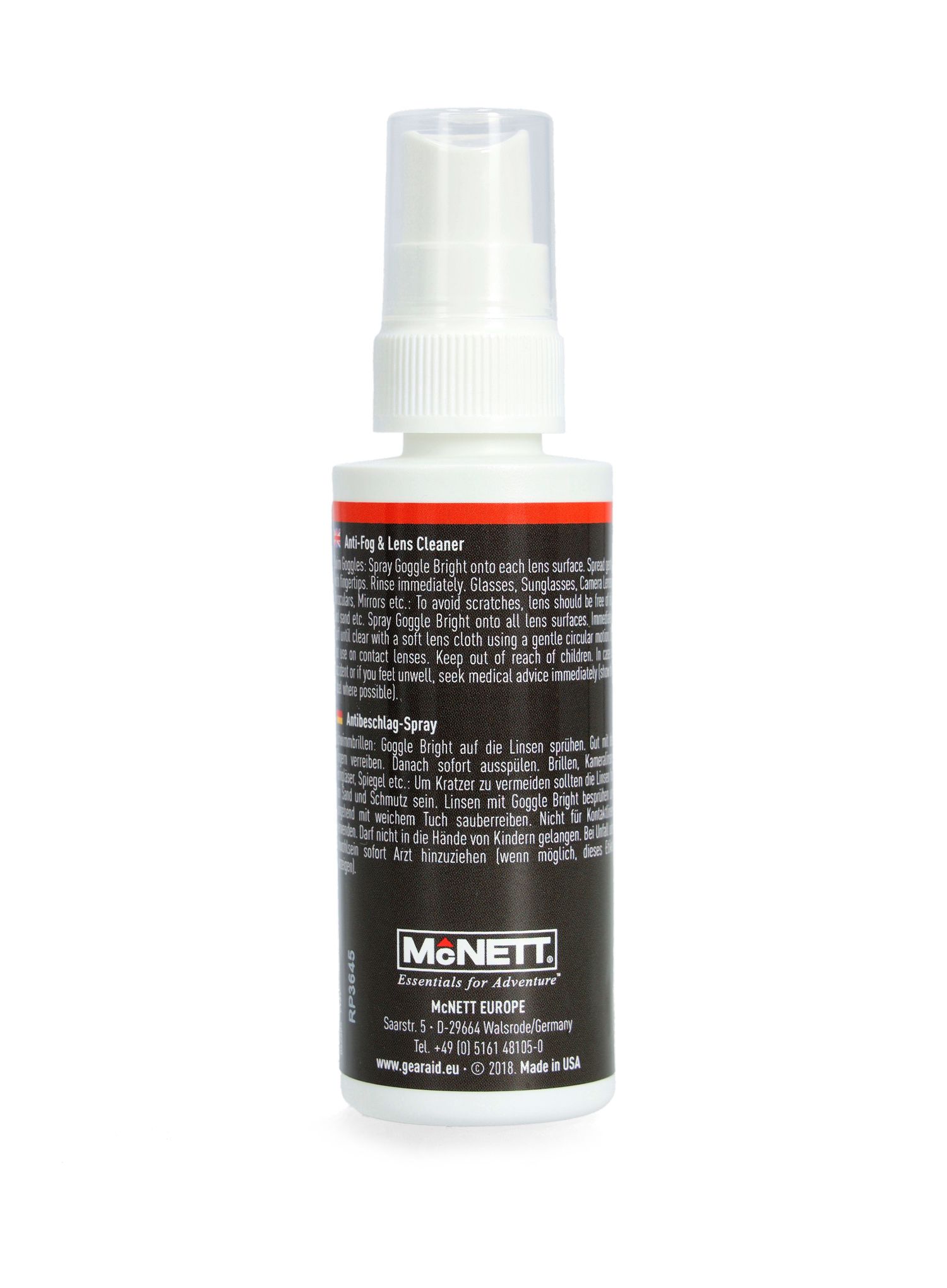 Спрей Gear Aid Anti-Fog Cleaner