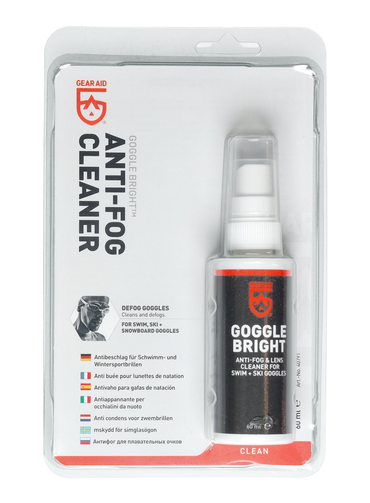Спрей Gear Aid Anti-Fog Cleaner