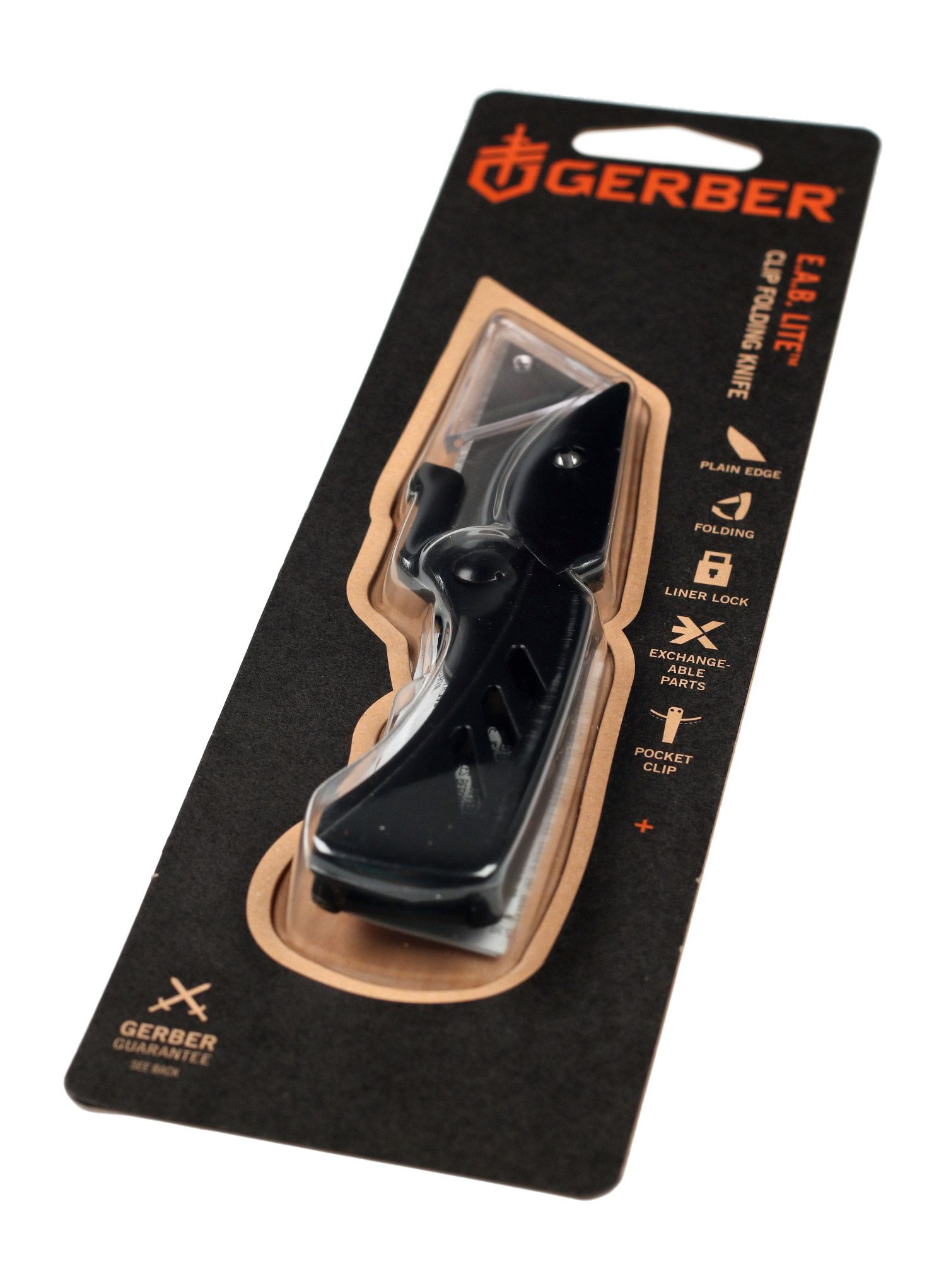 Ніж туристичний Gerber EAB Utility Lite - black
