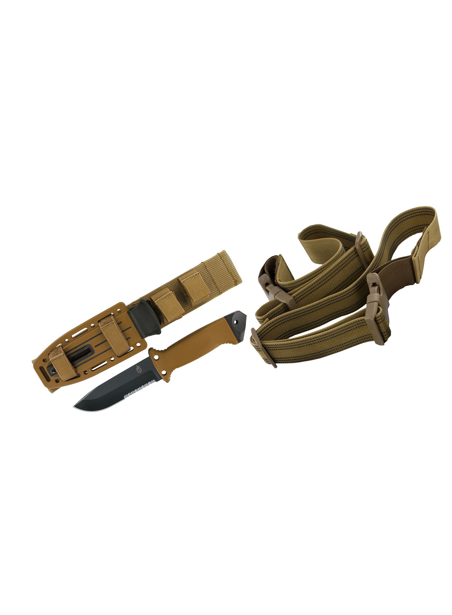 Ніж туристичний Gerber LMF II Infantry - coyote brown
