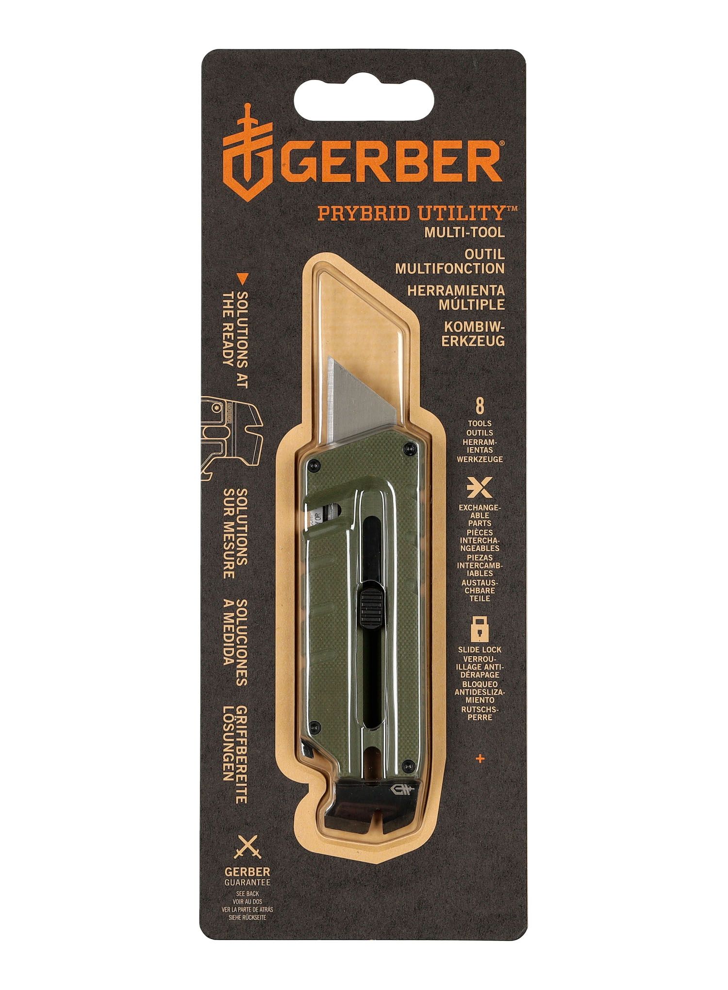 Мультитул Gerber Prybrid Utility - green