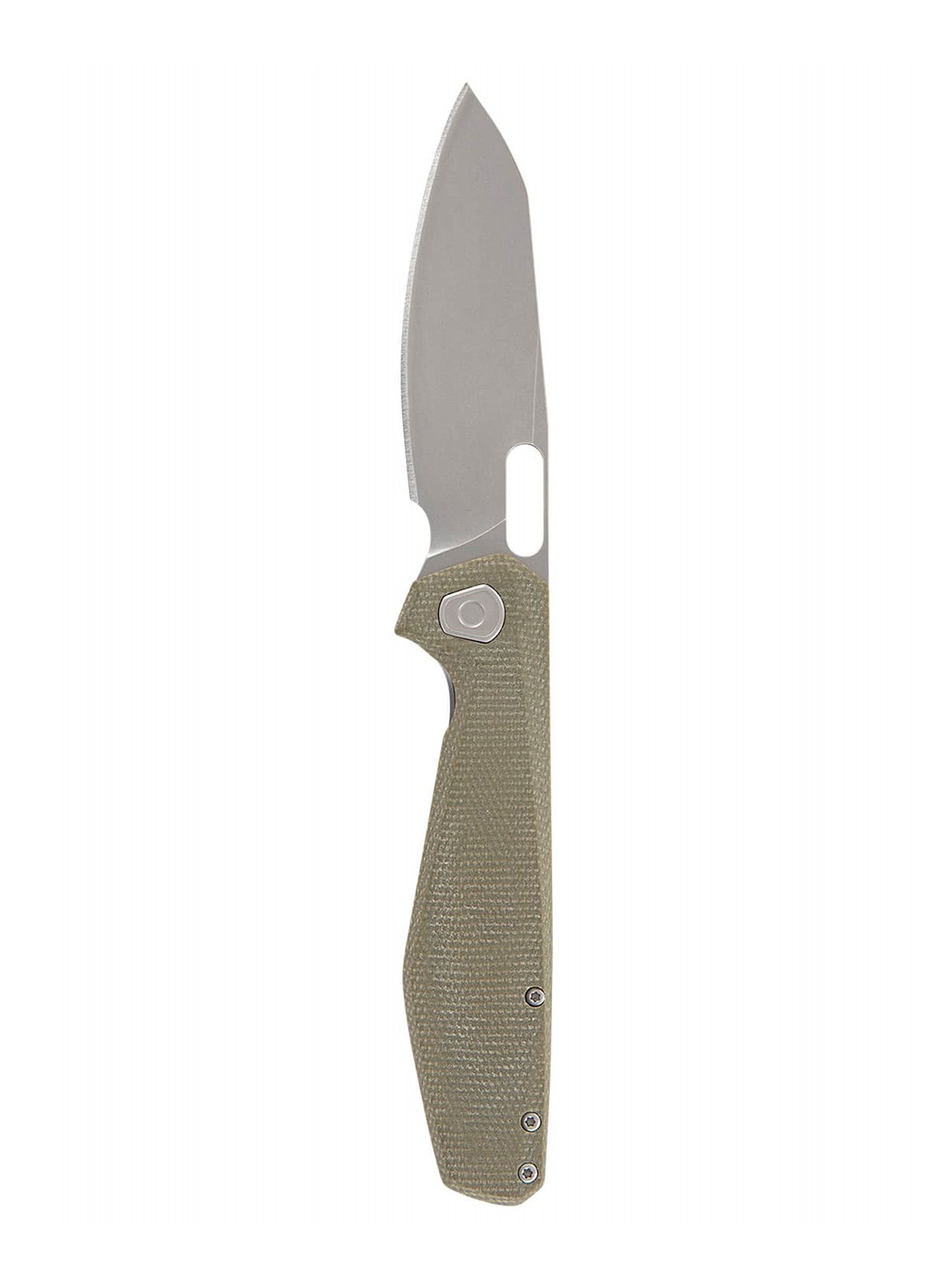 Ніж туристичний складний Gerber Slimsada D2 - olive