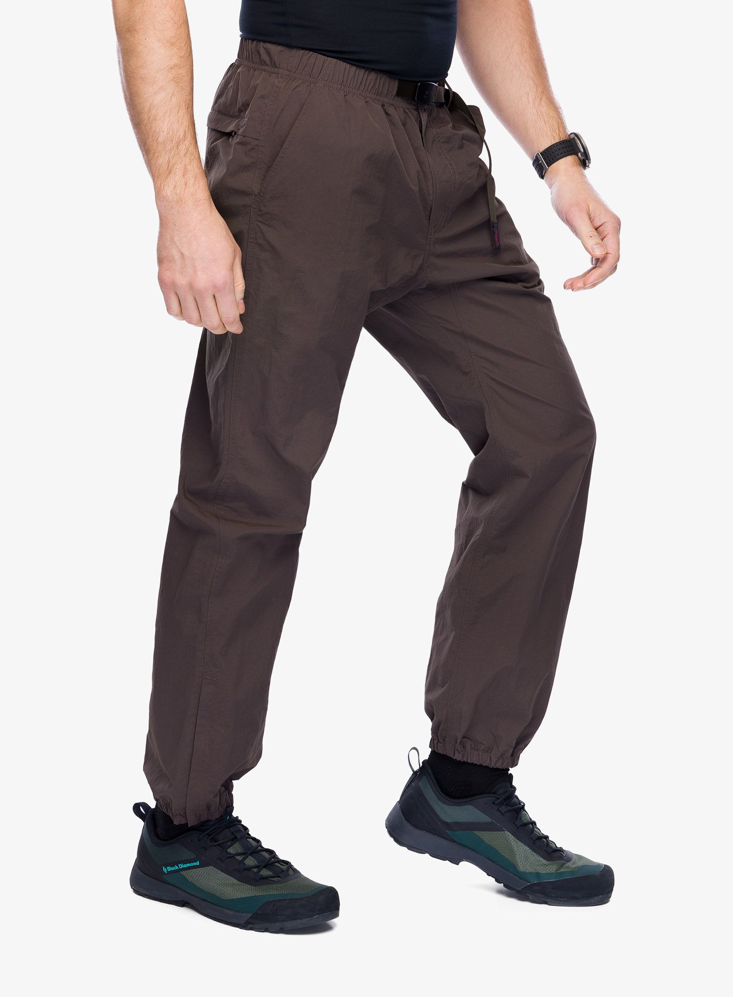 Штани туристичні Gramicci Nylon Track Pant - dark brown | 8a.ua