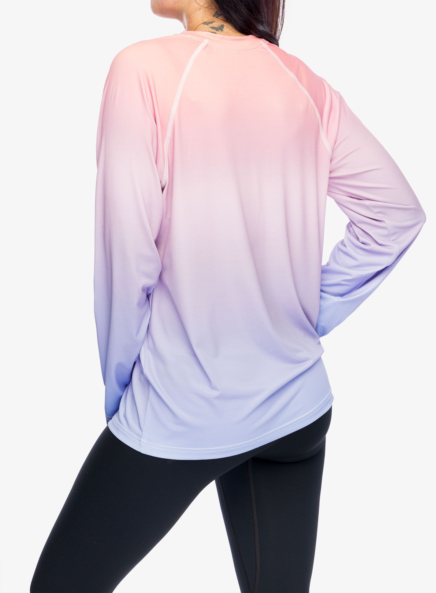 Лонгслів Gramicci Upf-Shield Long Sleeve Top - gradation blue