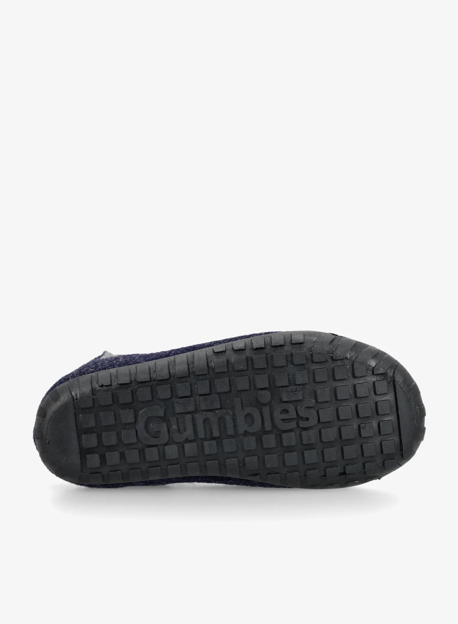 Тапочки Gumbies Brumby Boots - navy/grey