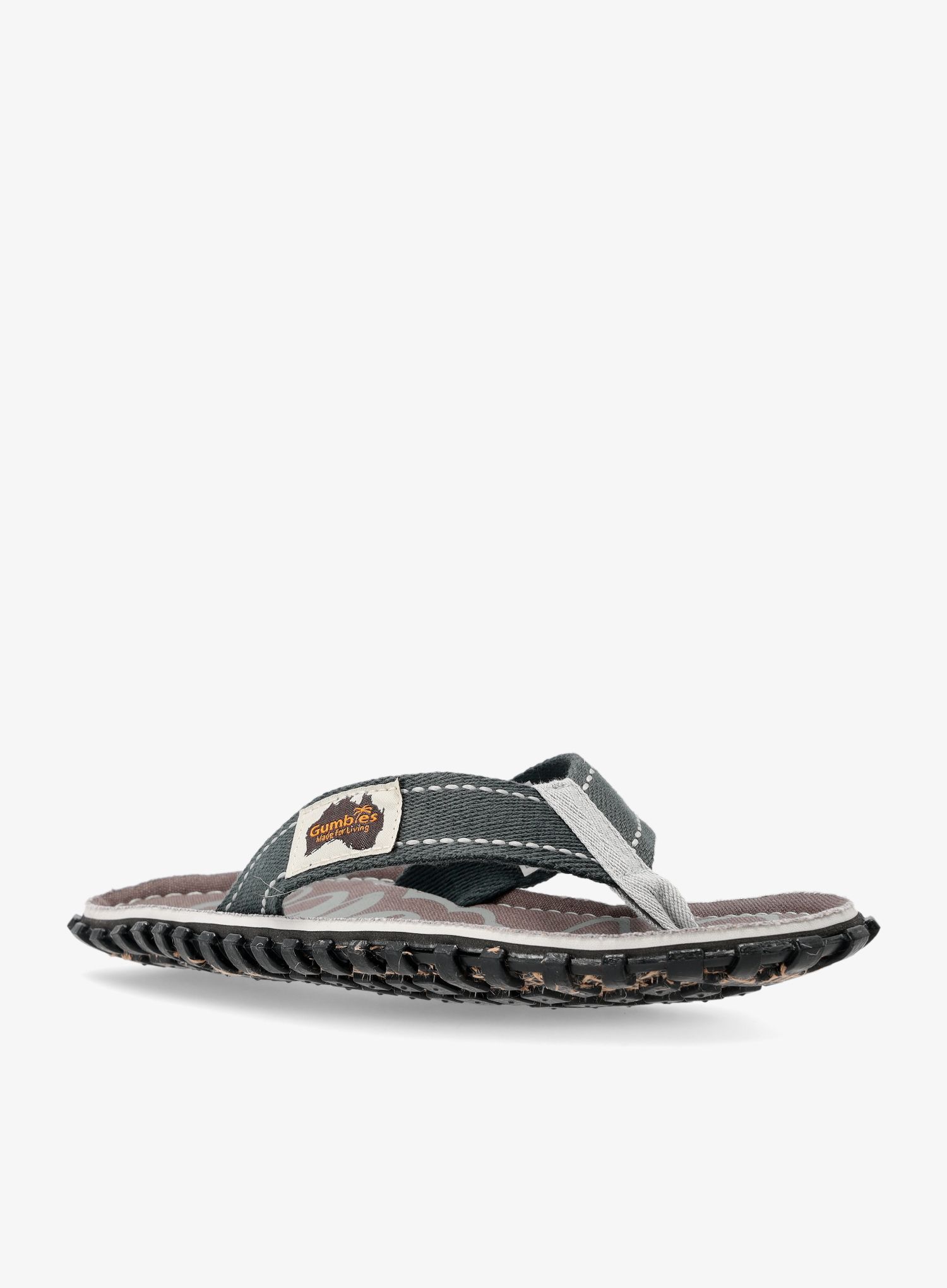 В'єтнамки Gumbies Islander Canvas Flip-Flops - cool grey/grey