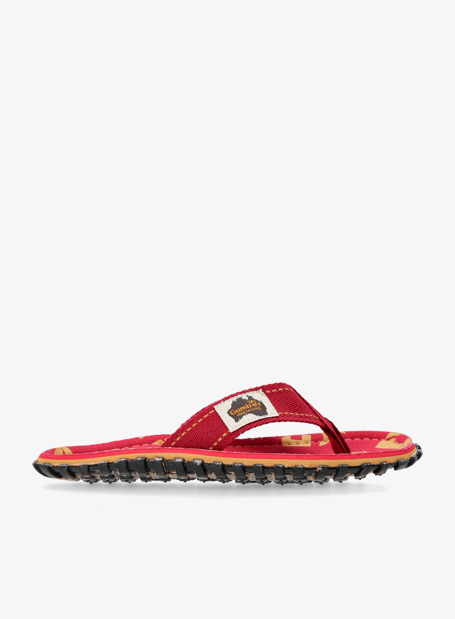 В'єтнамки Gumbies Islander Canvas Flip-Flops - red mutli g