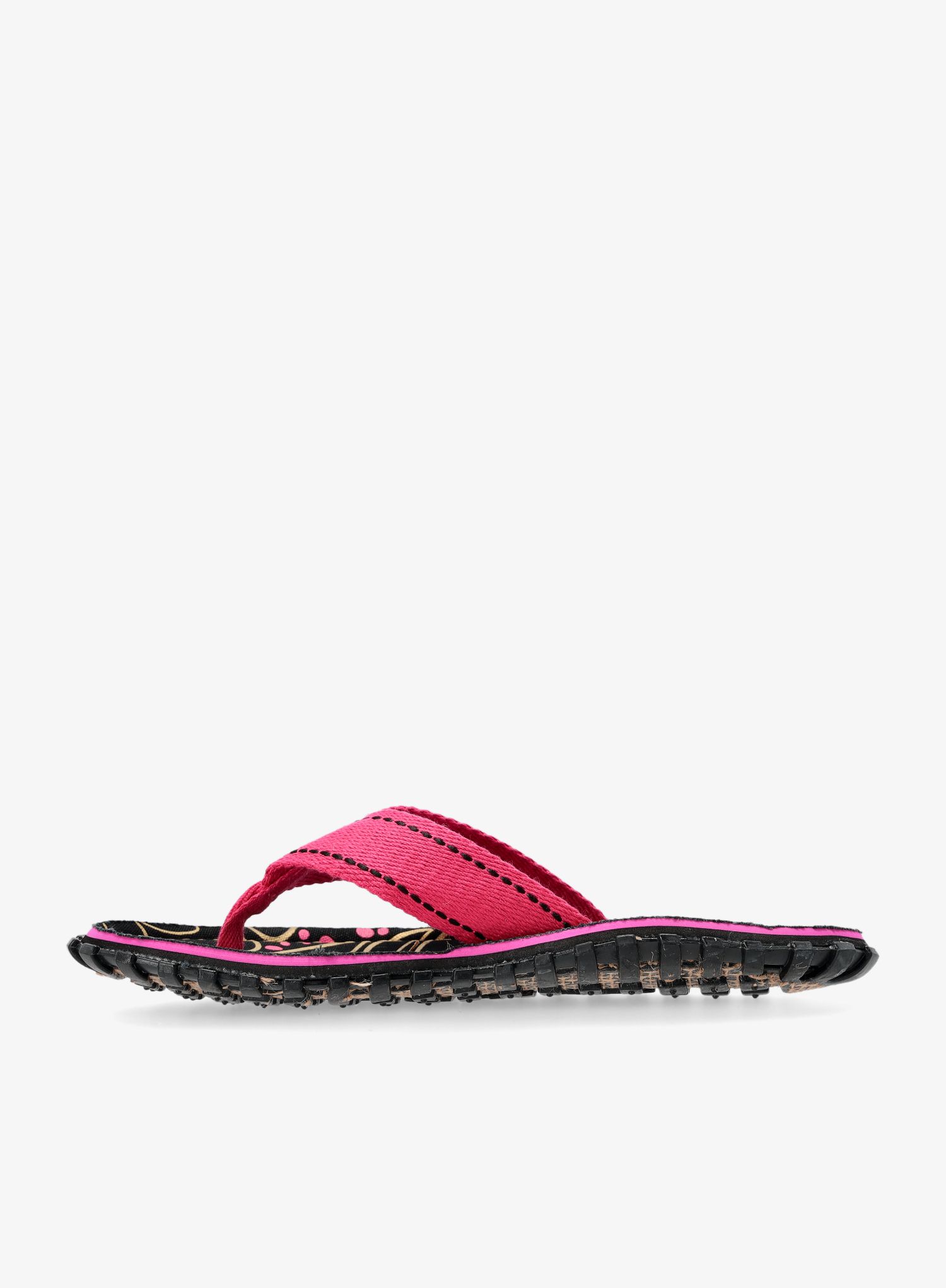 В'єтнамки жіночі Gumbies Islander Canvas Flip-Flops - tropical black