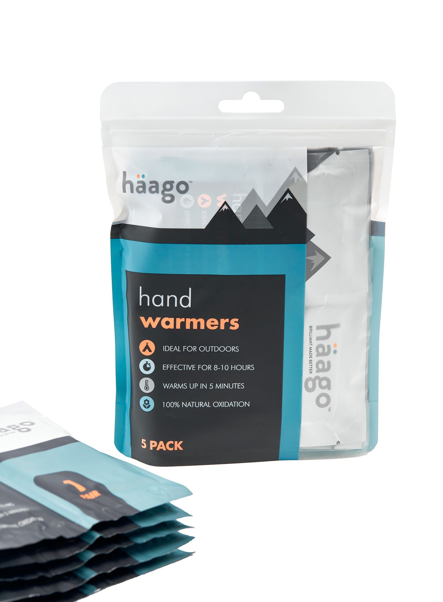 Обігрівач туристичний Haago Hand Warmers 5-pack