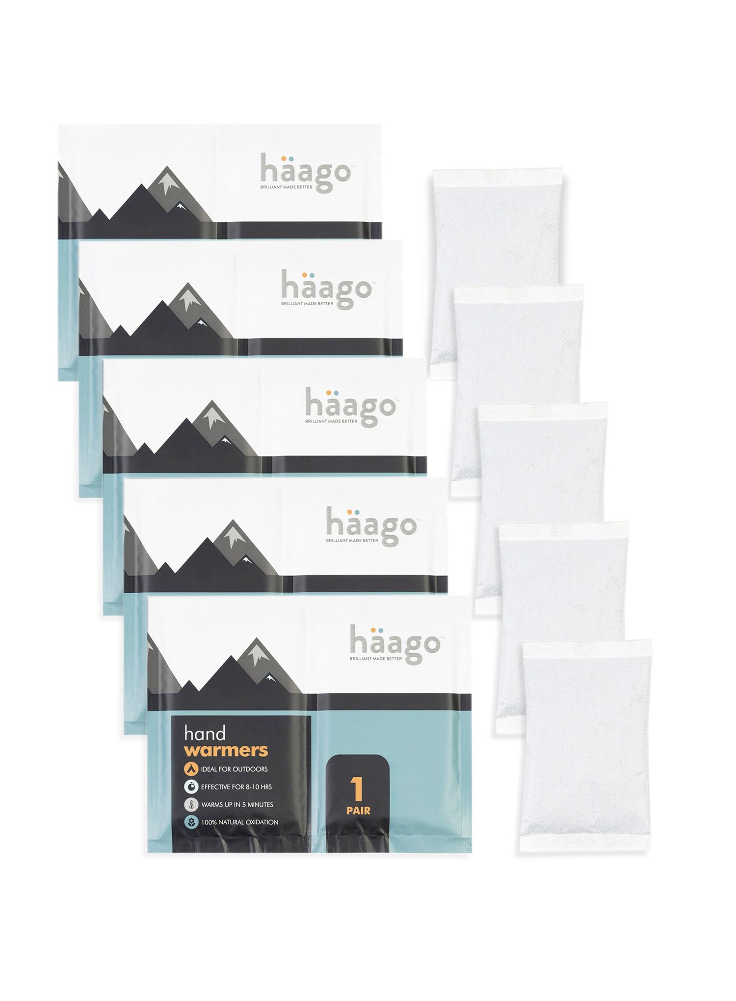 Обігрівач туристичний Haago Hand Warmers 5-pack