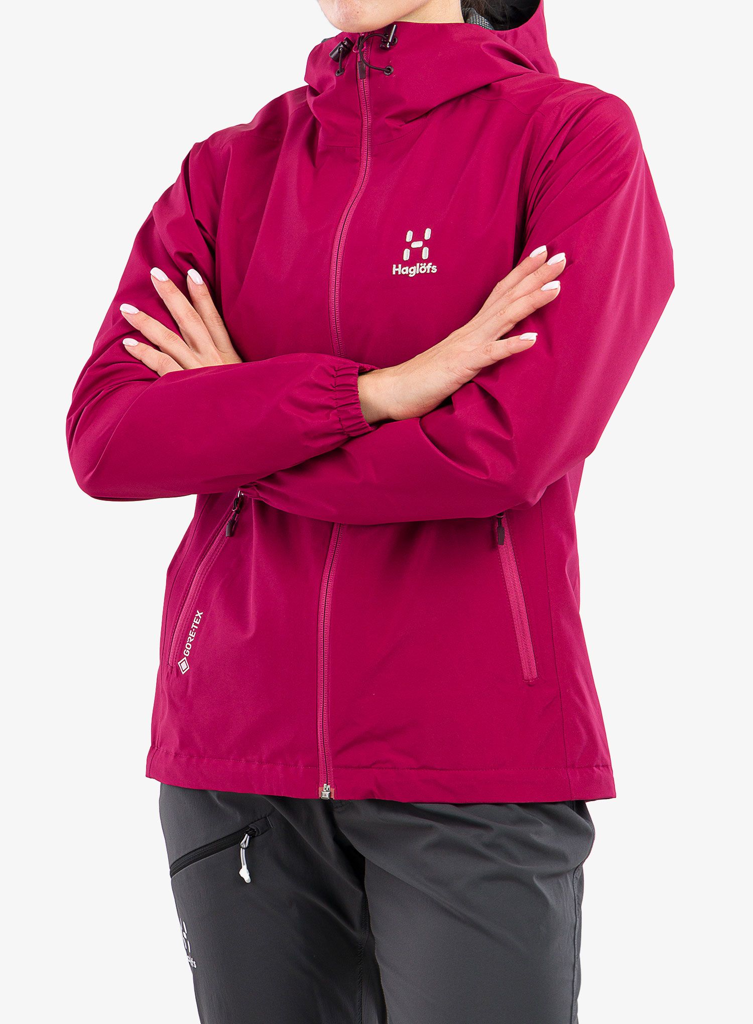 Куртка жіноча GORE-TEX Haglofs Betula GTX Jacket - deep pink