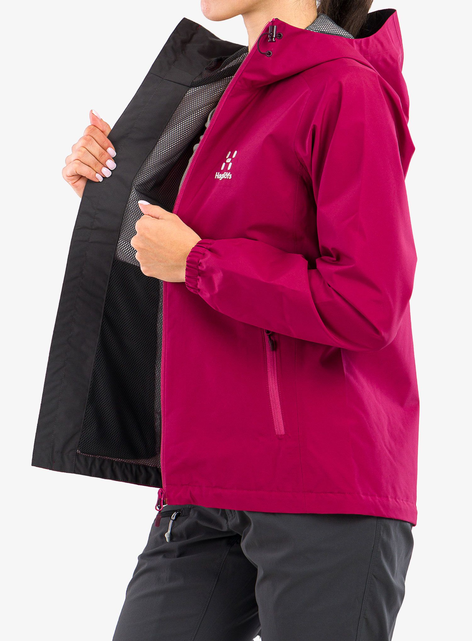 Куртка жіноча GORE-TEX Haglofs Betula GTX Jacket - deep pink