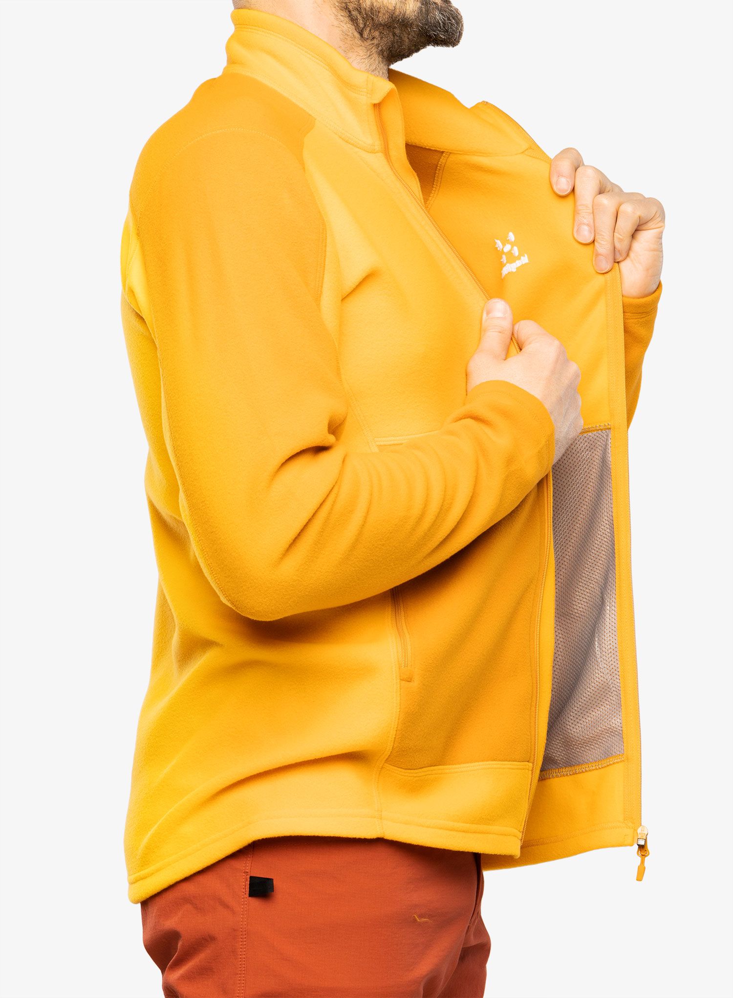 Кофта флісова Haglofs Buteo Mid Jacket - desert yellow/sunny yellow